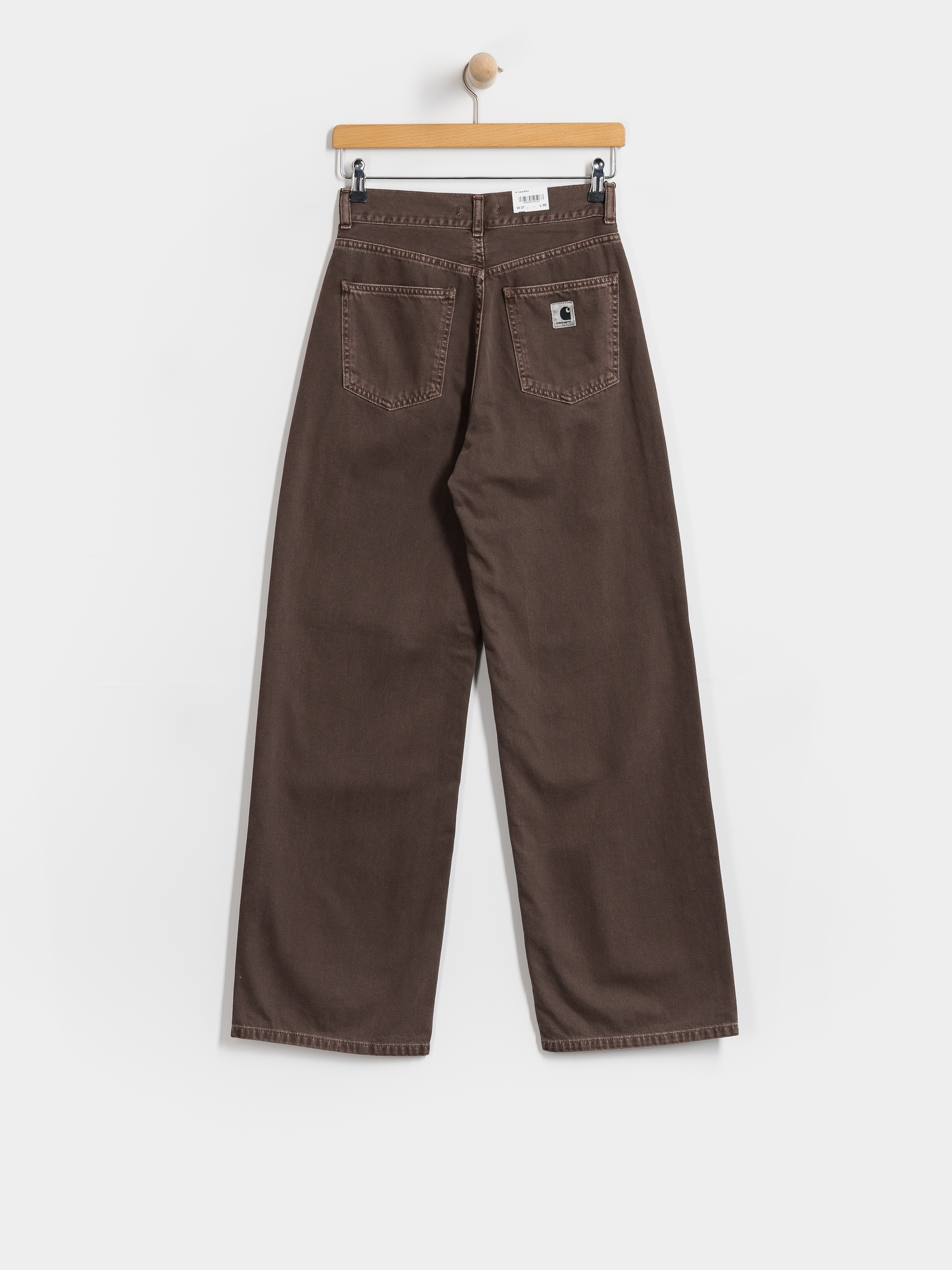 Pantaloni Carhartt WIP Jane Wmn (palisander/stone dyed)