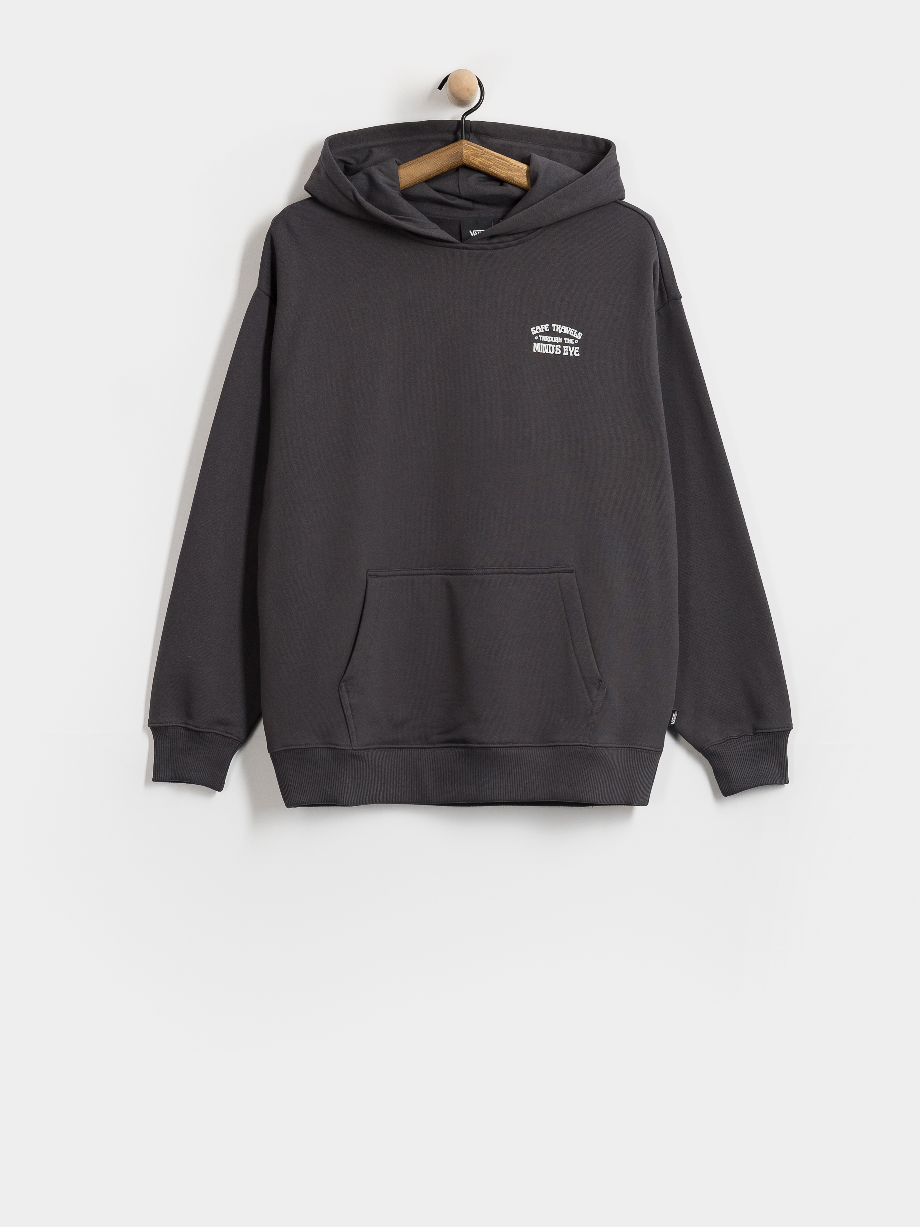 Hanorac cu glugă Vans Minds Eye Os HD Wmn (charcoal grey)