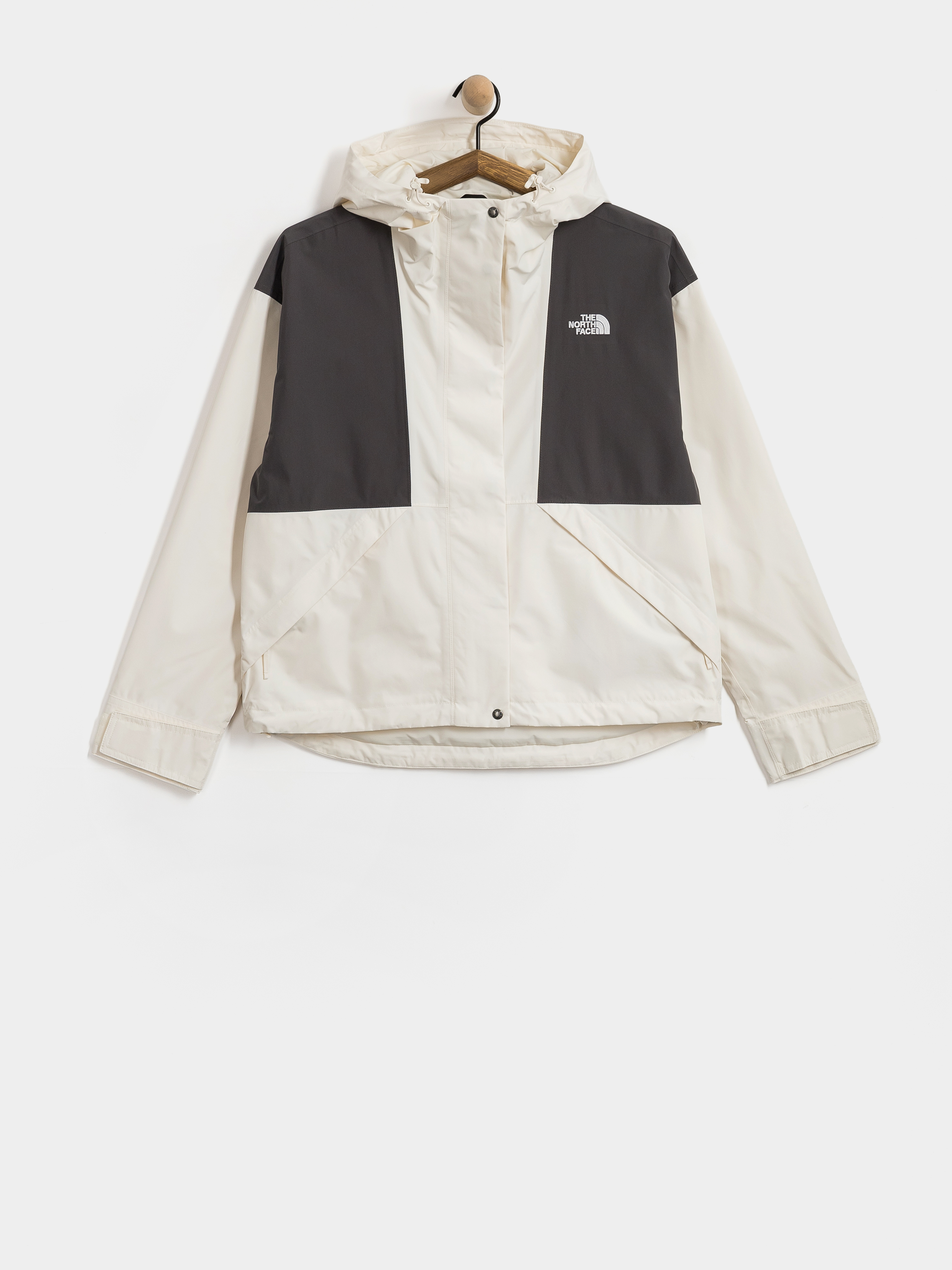 Geacă The North Face Reign On 2.0 Wmn (white dune/anthracite g)
