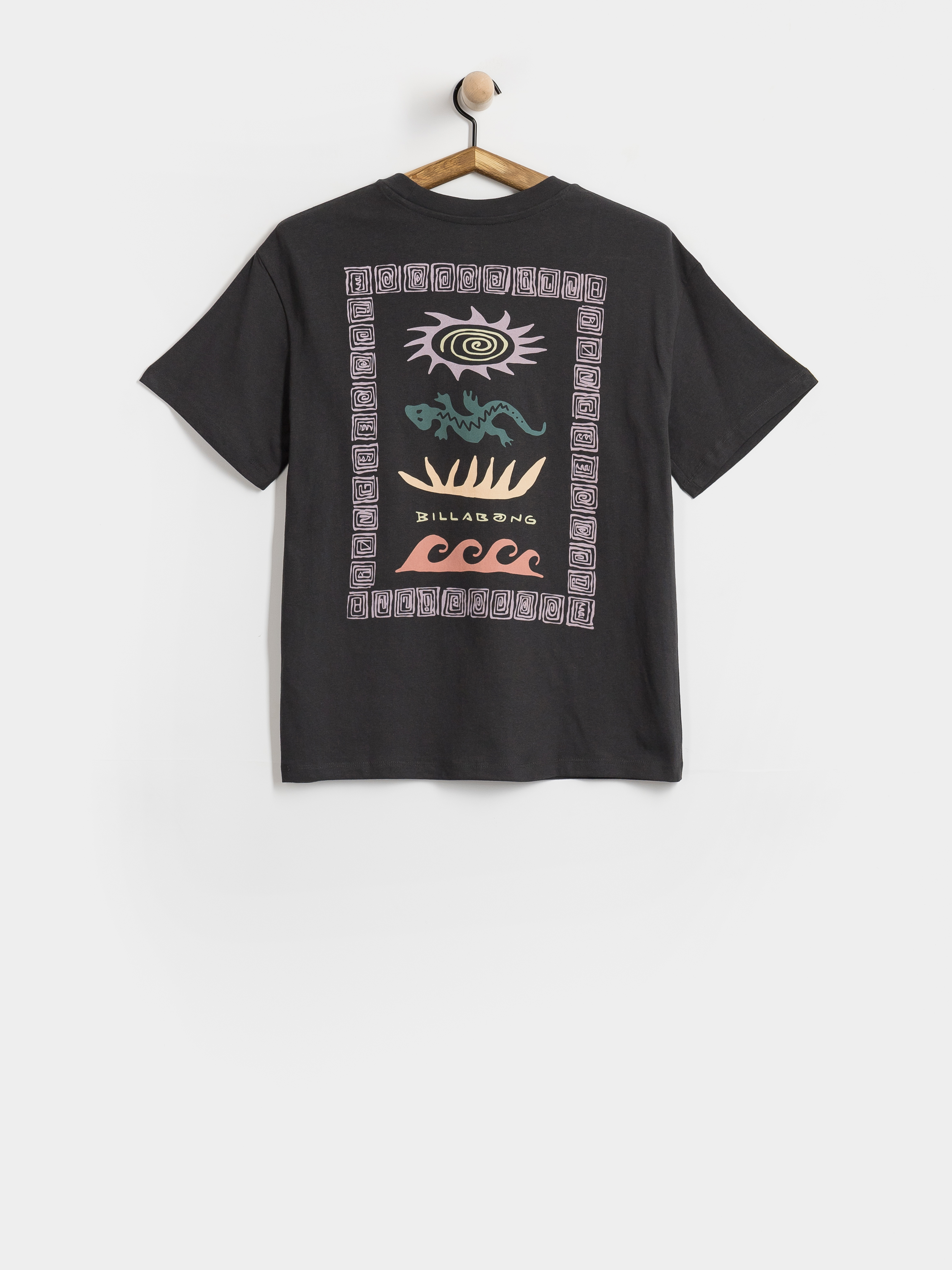 Tricou Billabong Adiv Edgy Tom Boy Wmn (black sands)