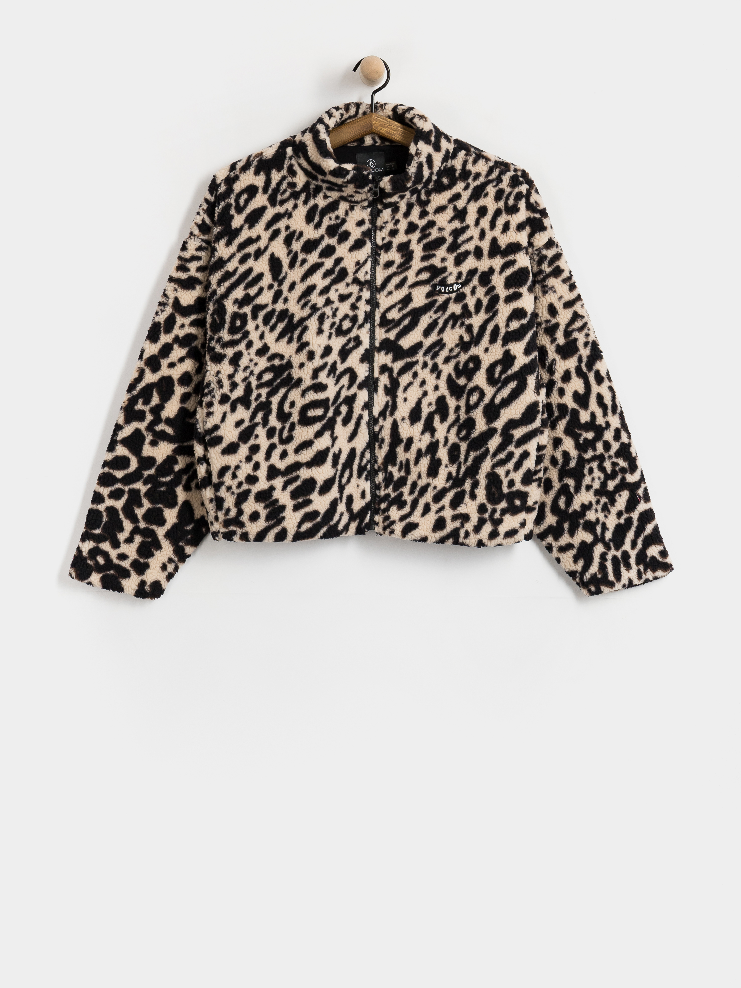 Hanorac Volcom Wylding Out Sherpa Wmn (animal print)
