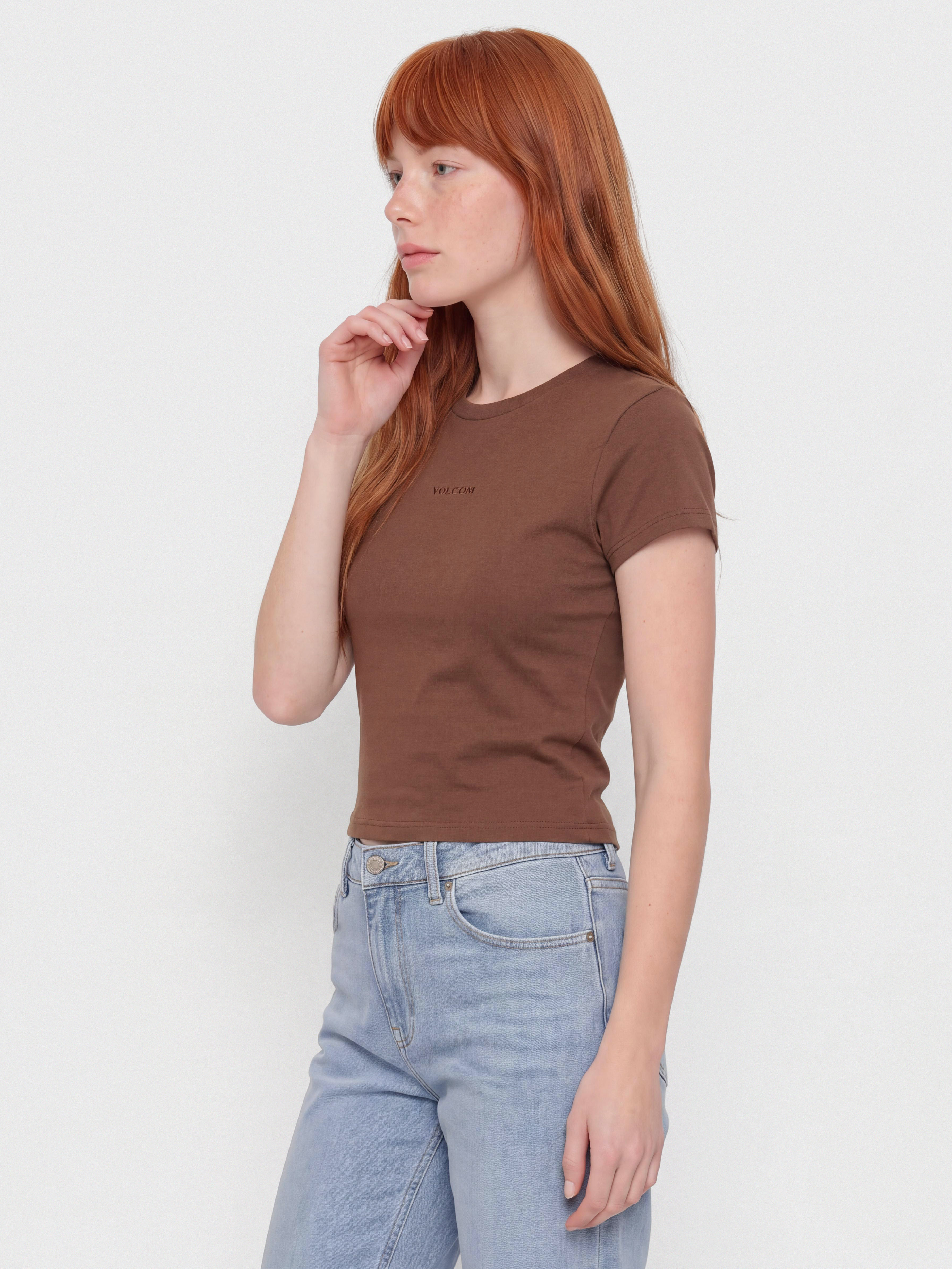 Tricou Volcom Volcom Stone Tight Wmn (tobacco brown)