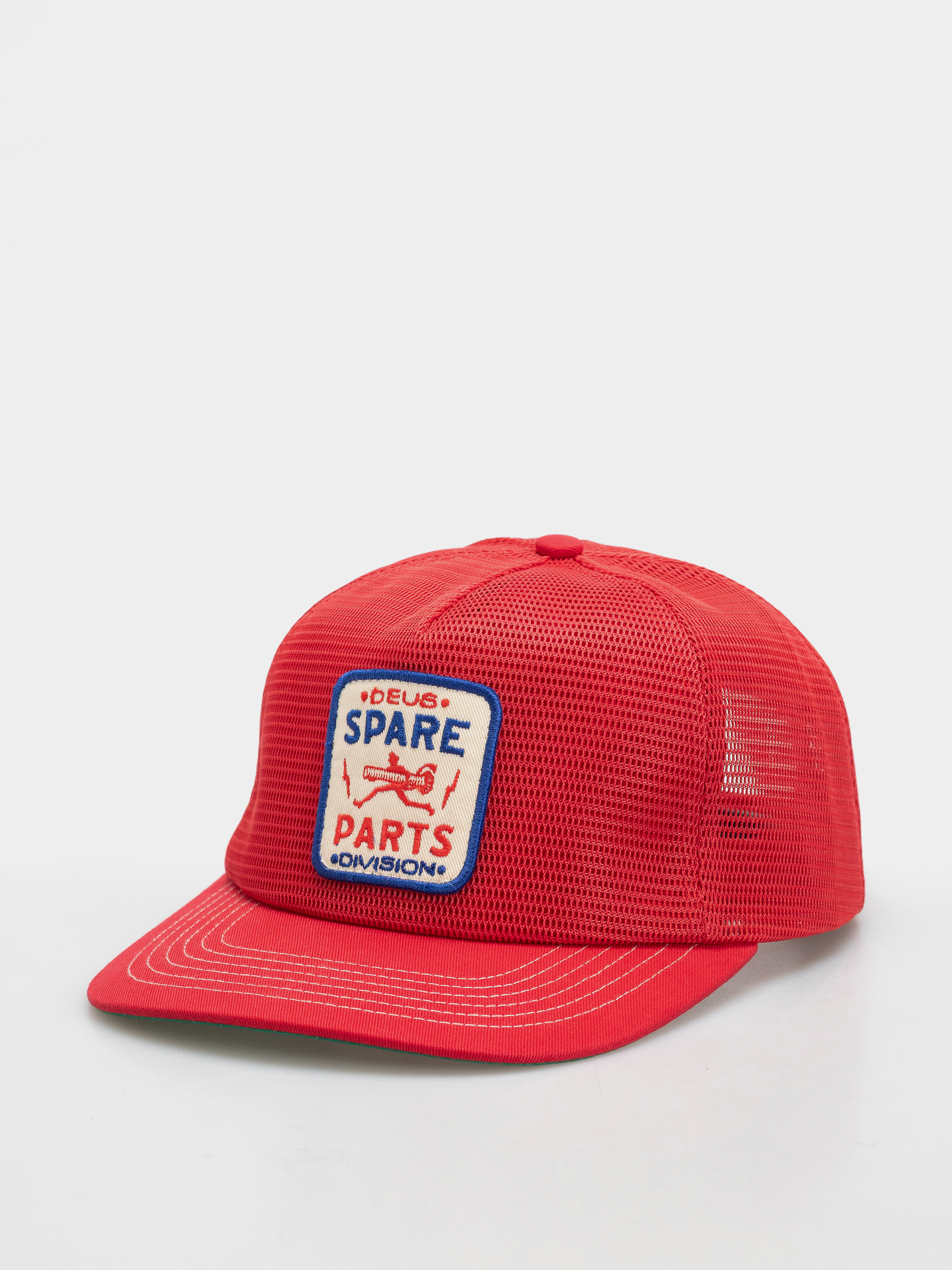 Șapcă Deus Ex Machina Mudflap Trucker (cherry red)