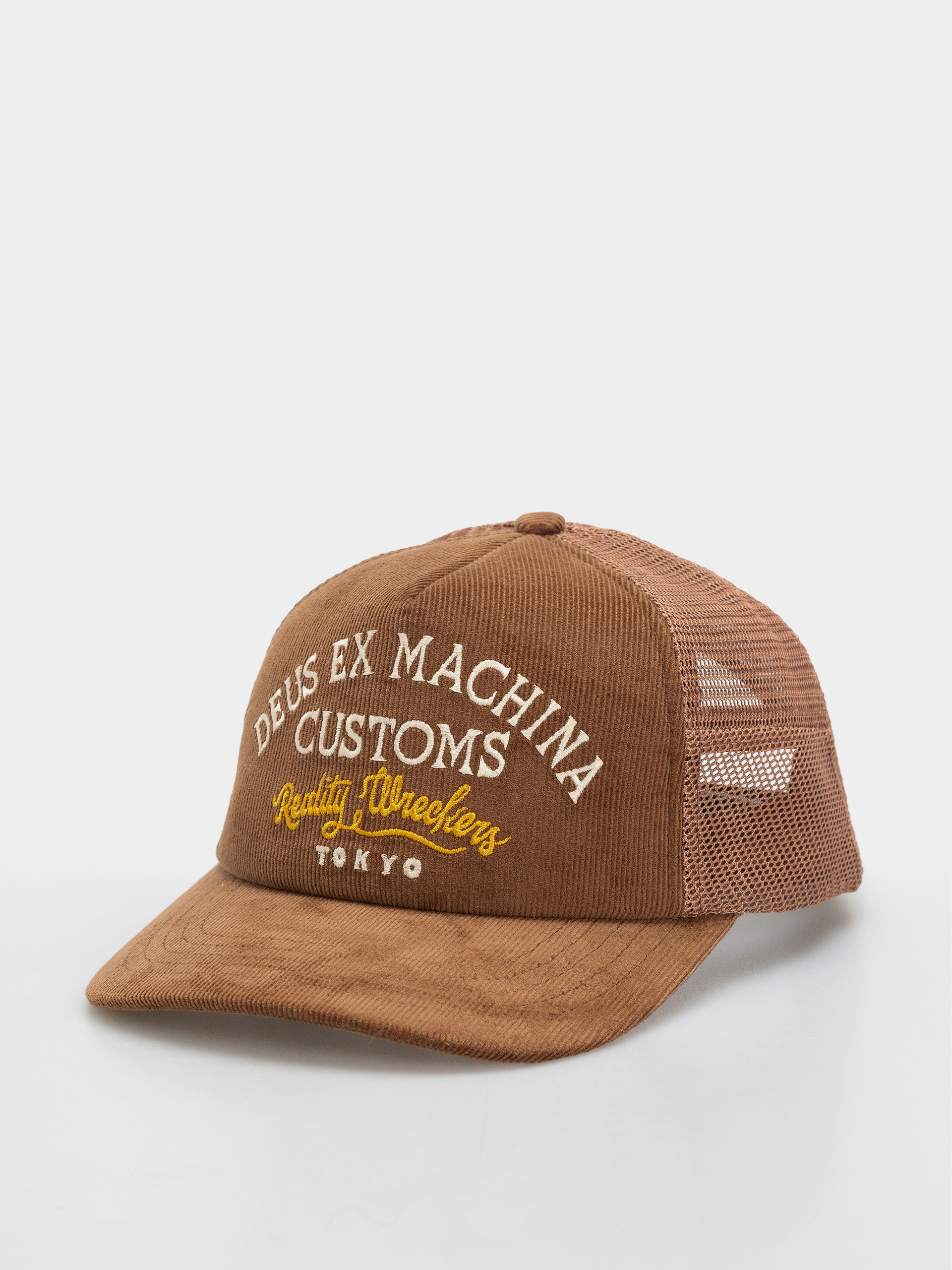 Șapcă Deus Ex Machina Marsden Trucker (brown)