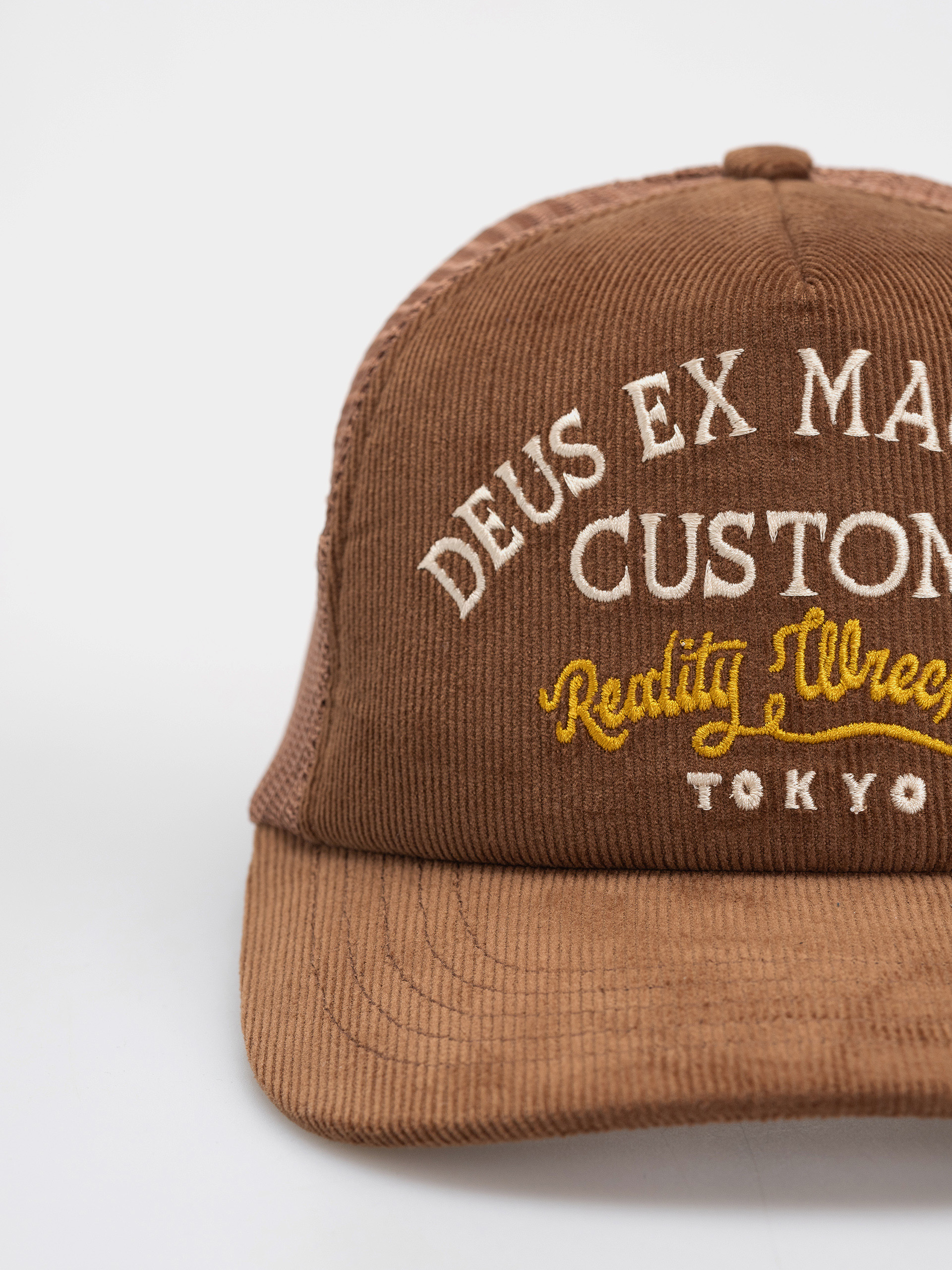 Șapcă Deus Ex Machina Marsden Trucker (brown)