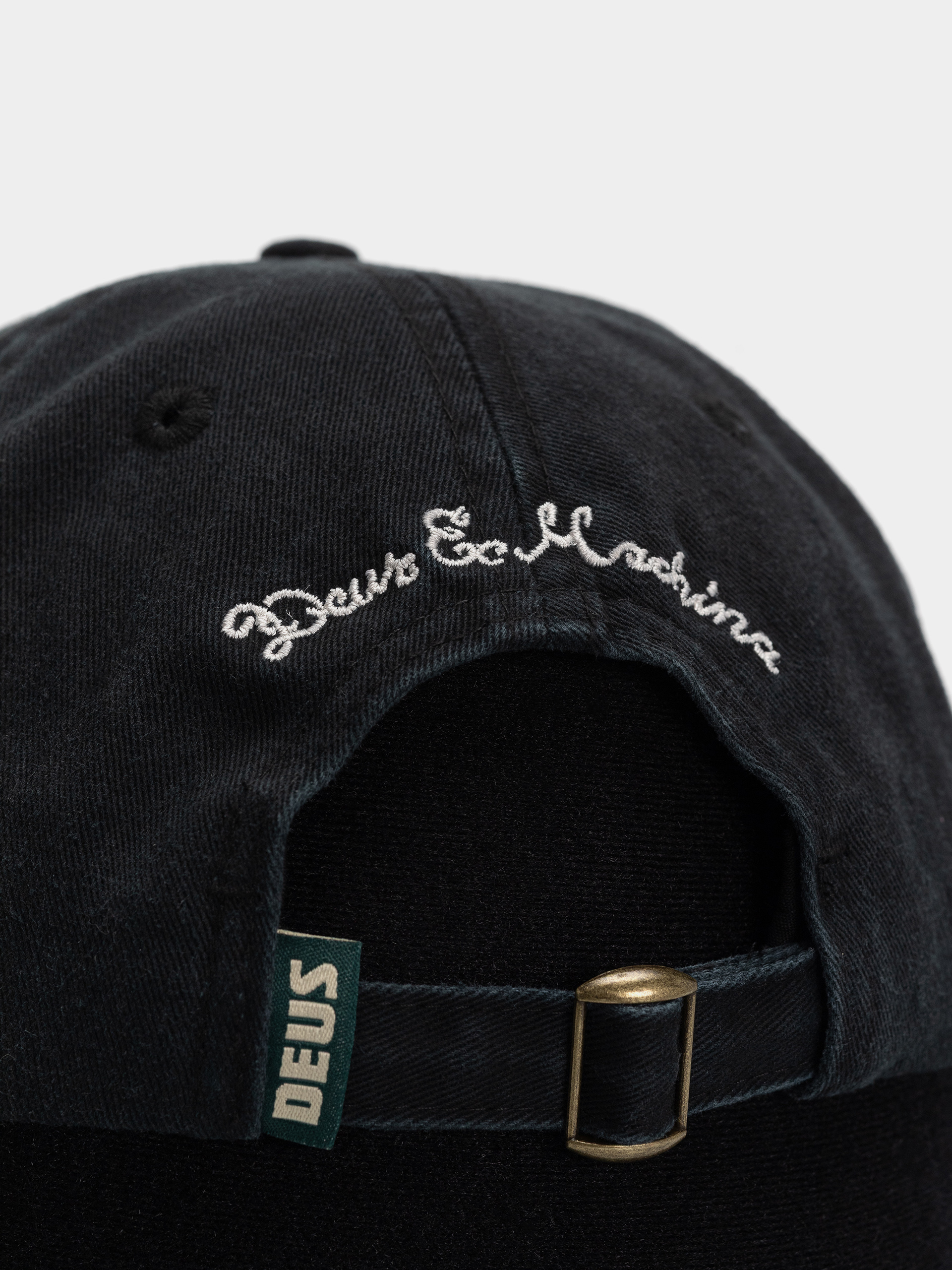 Șapcă Deus Ex Machina Deep Cut Dad (anthracite grey)