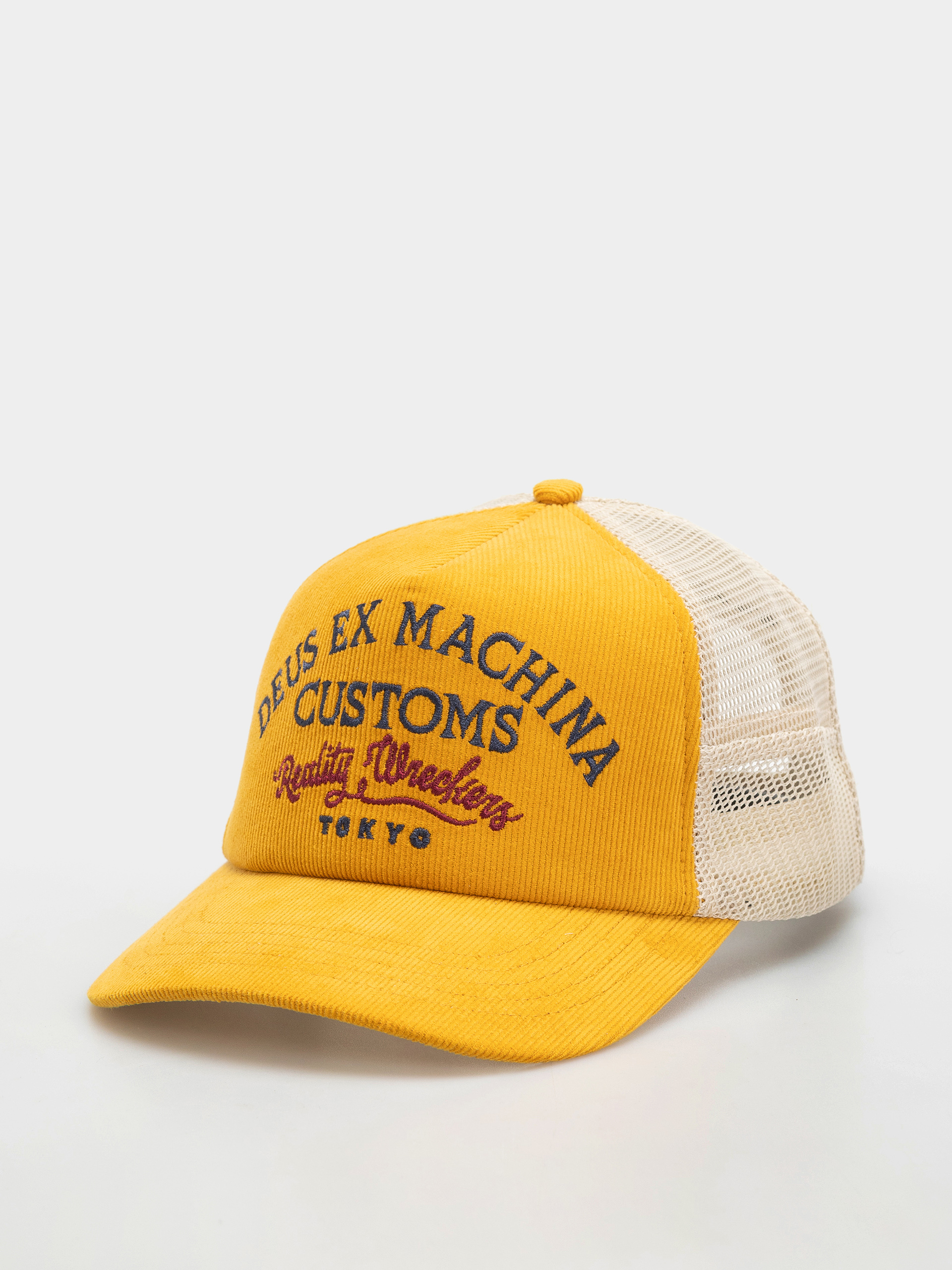 Șapcă Deus Ex Machina Marsden Trucker (radiant yellow)