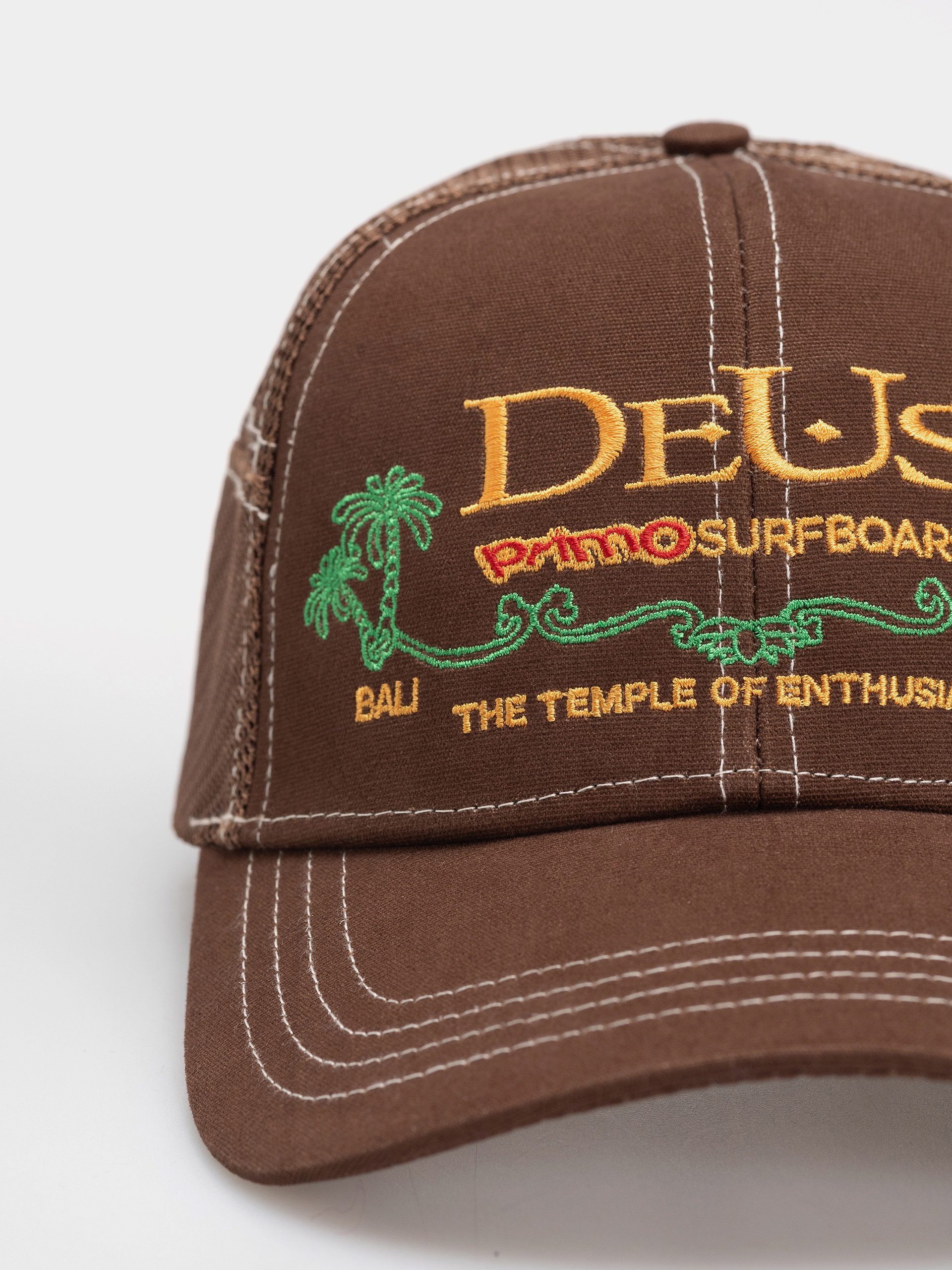 Șapcă Deus Ex Machina Sanchez Trucker (brown)