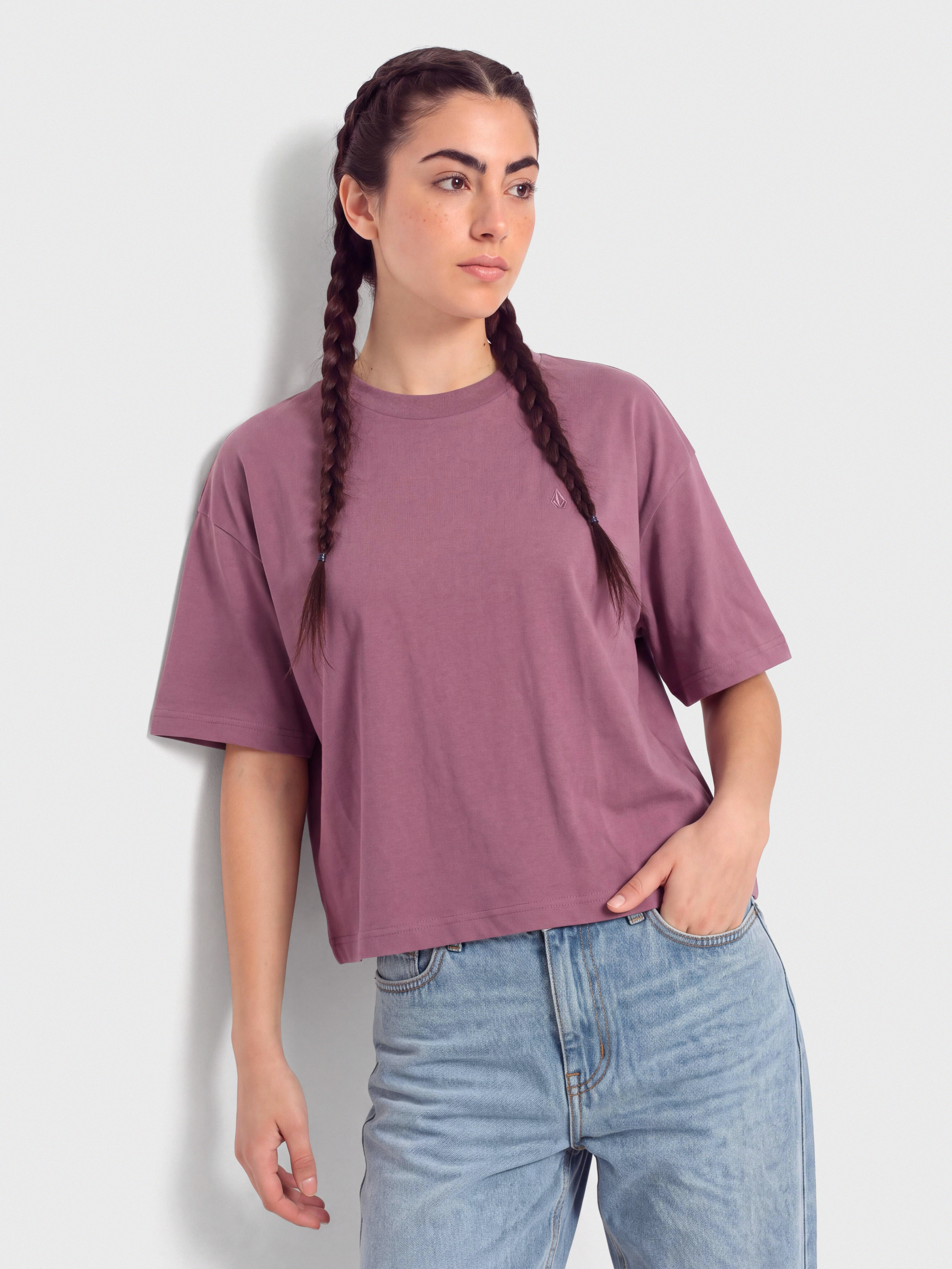 Tricou Volcom Stone Blanks Up Wmn (orchid)