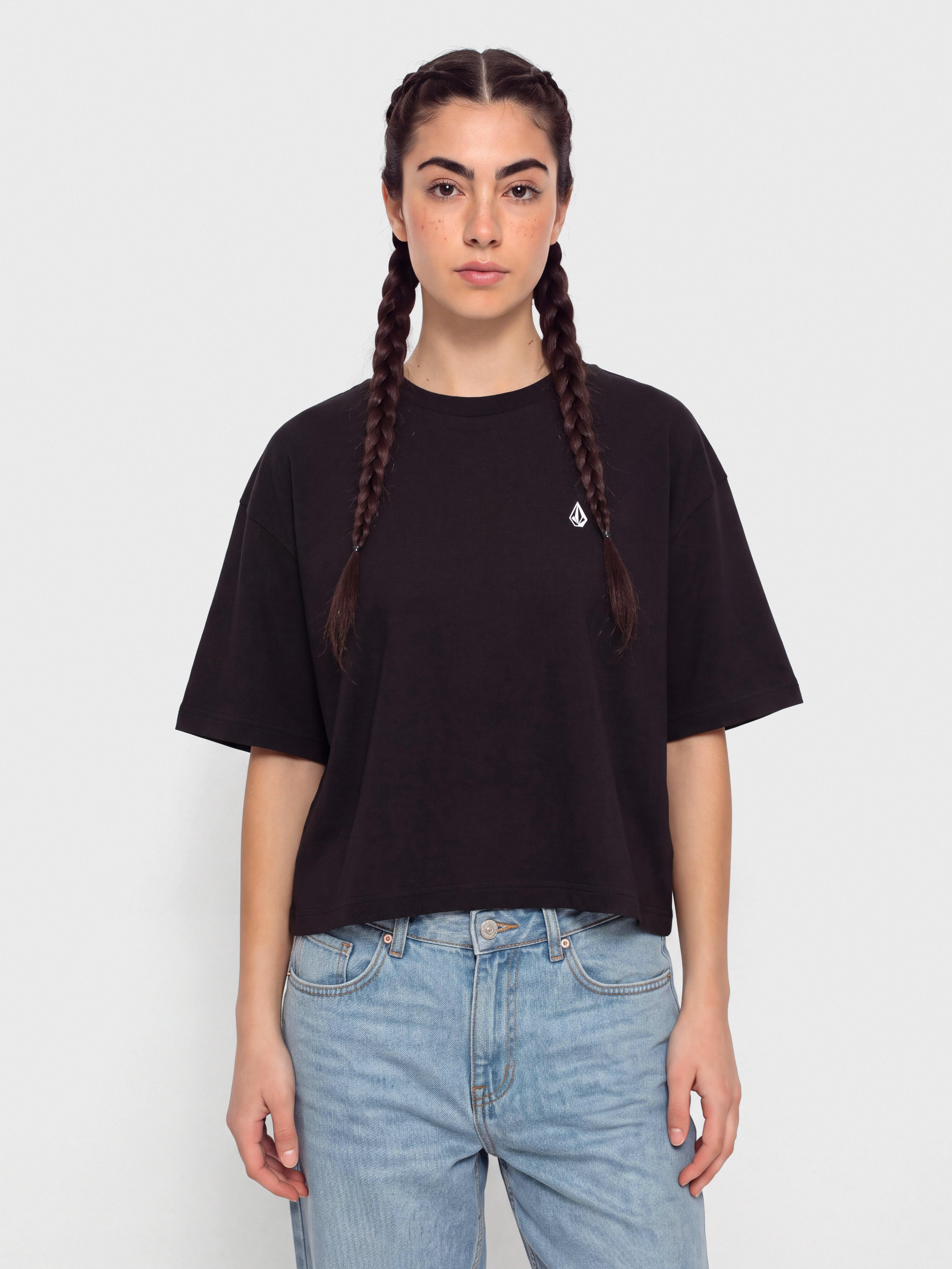 Tricou Volcom Stone Blanks Up Wmn (black)