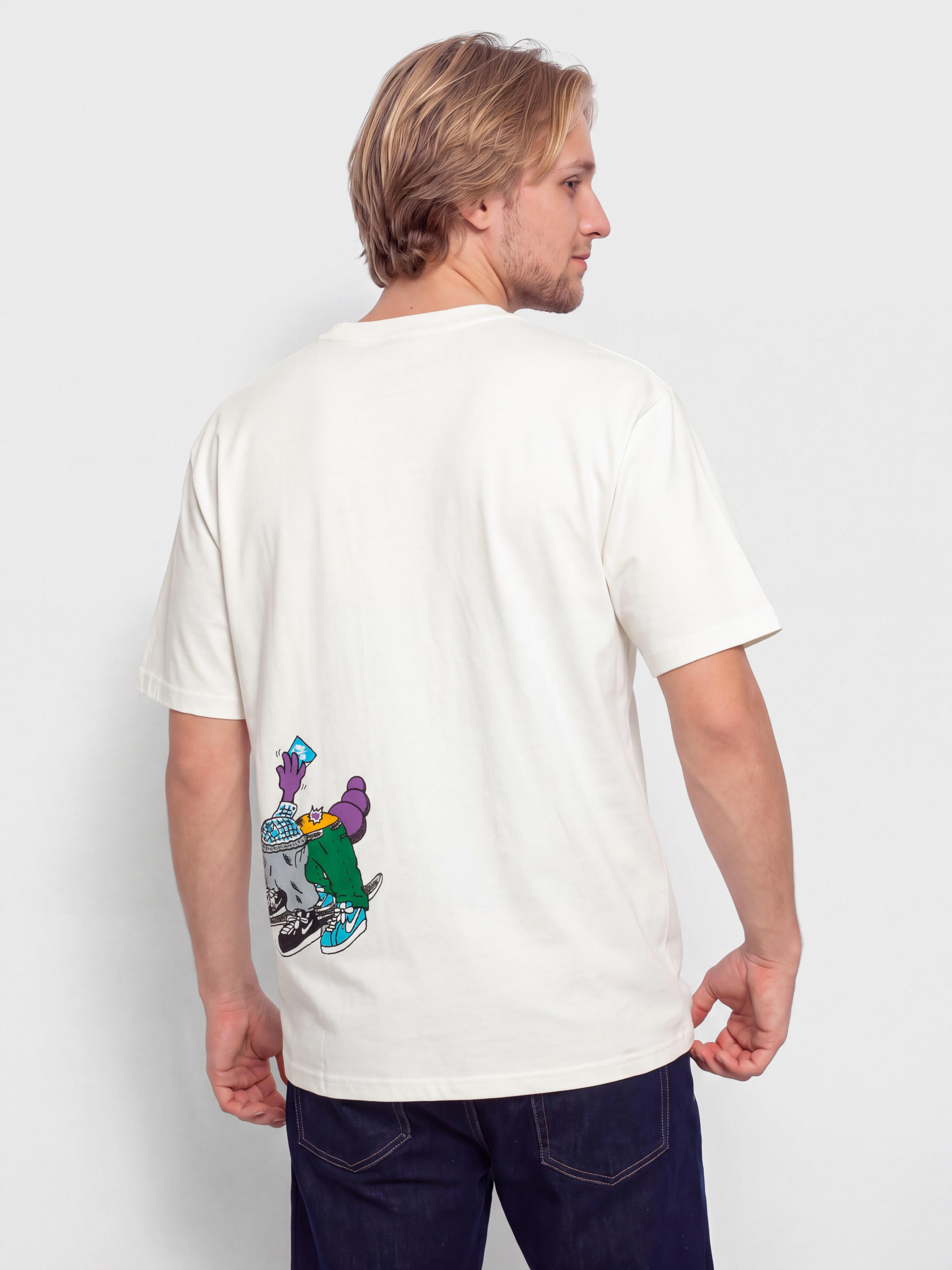 Tricou Nike SB Sk8pillar (white)