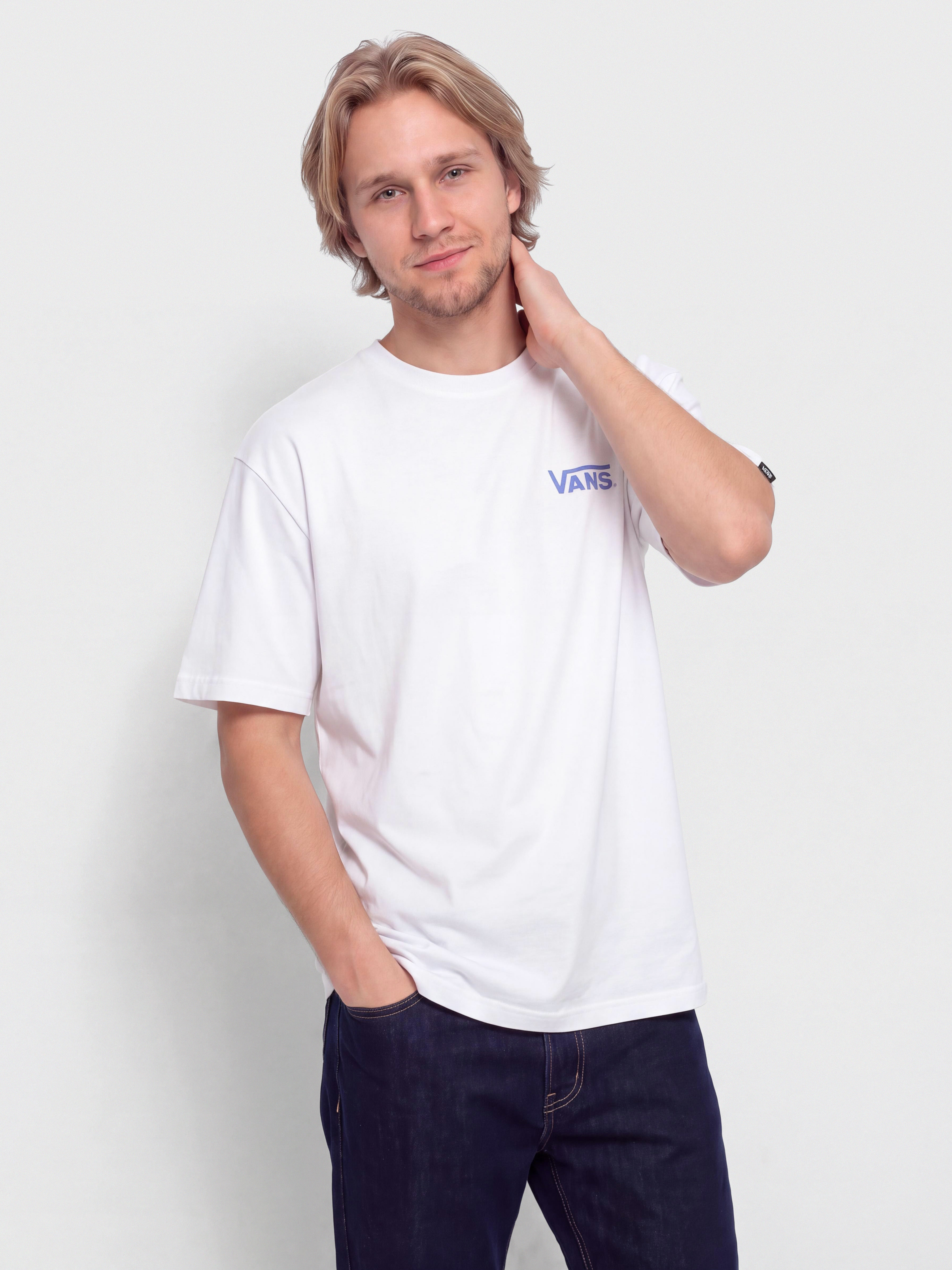 Tricou Vans Chuckling Duo Loose (white)
