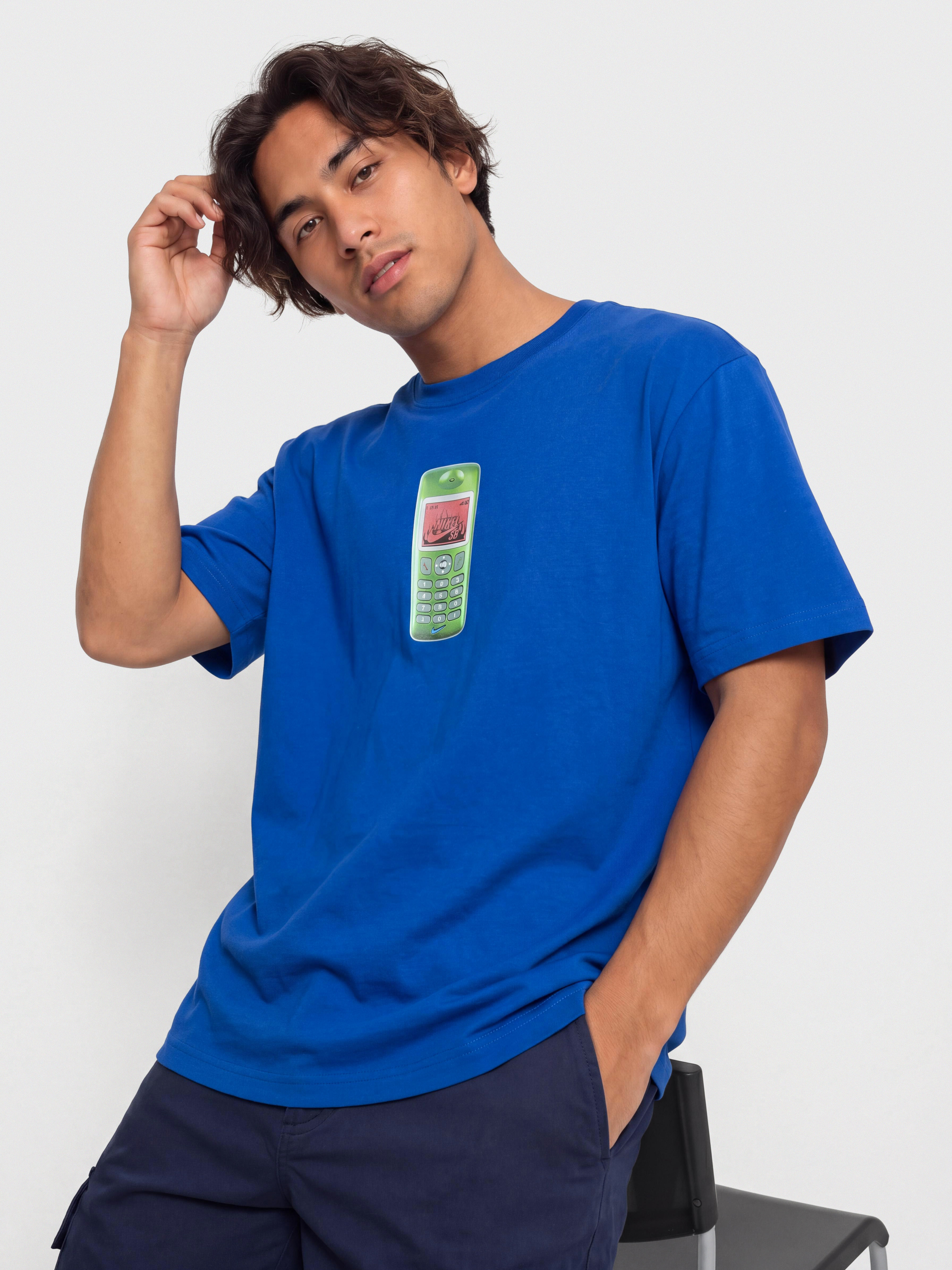 Tricou Nike SB Phone (old royal)
