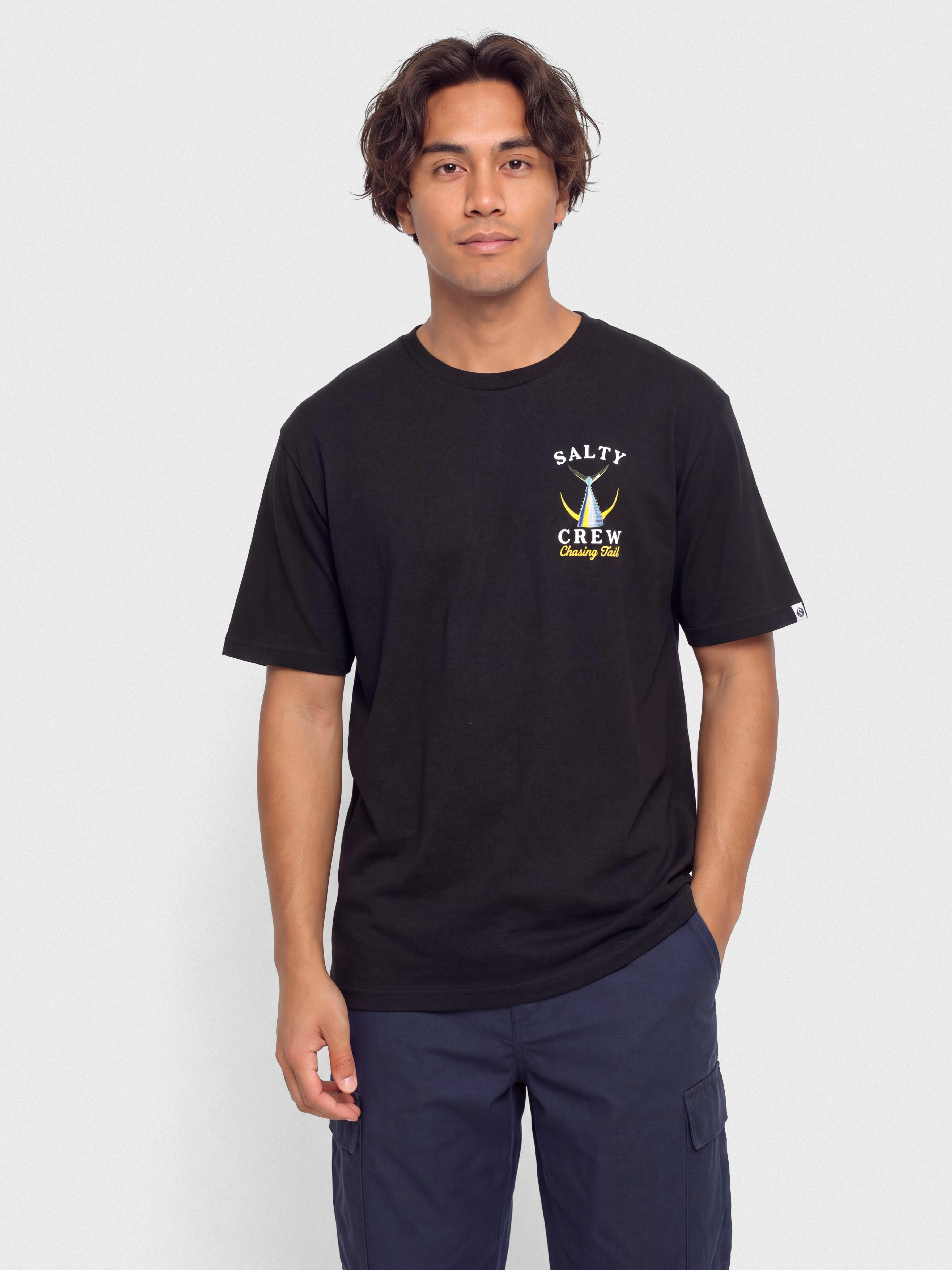 Salty Crew Tricou Tailed (black)
