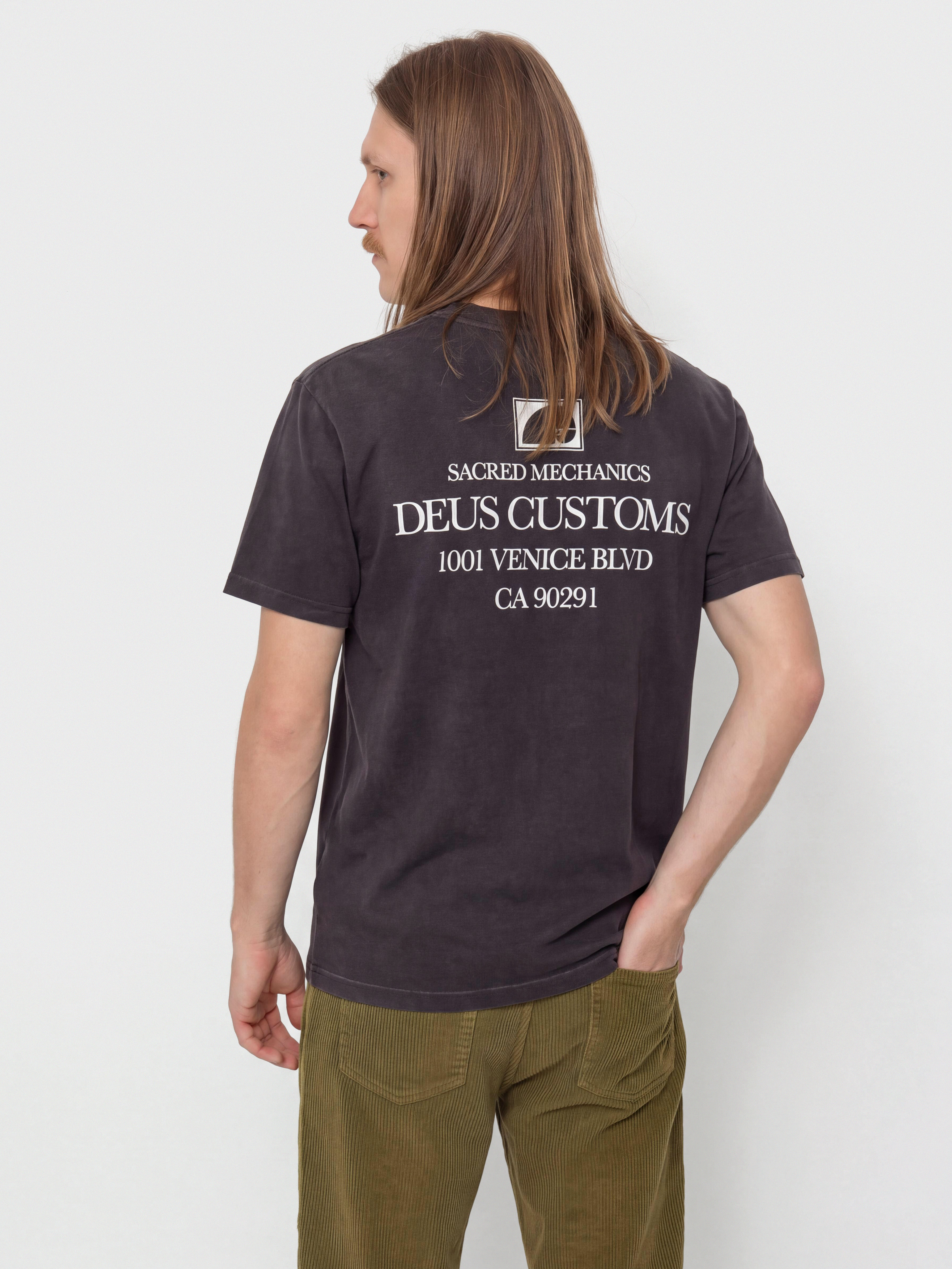 Tricou Deus Ex Machina Perfect Ratio (black beauty)