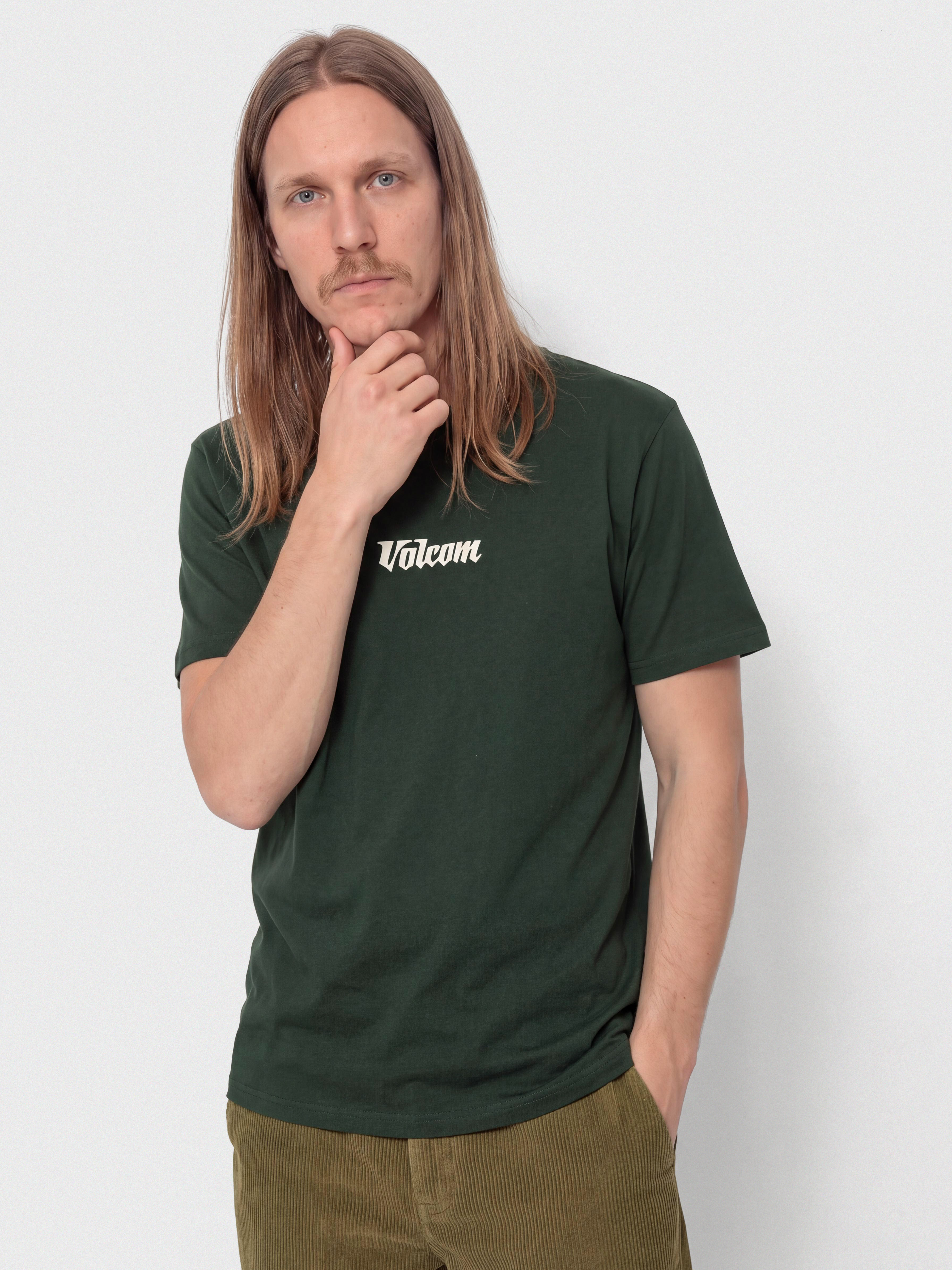 Tricou Volcom Linear Bsc (scarab)