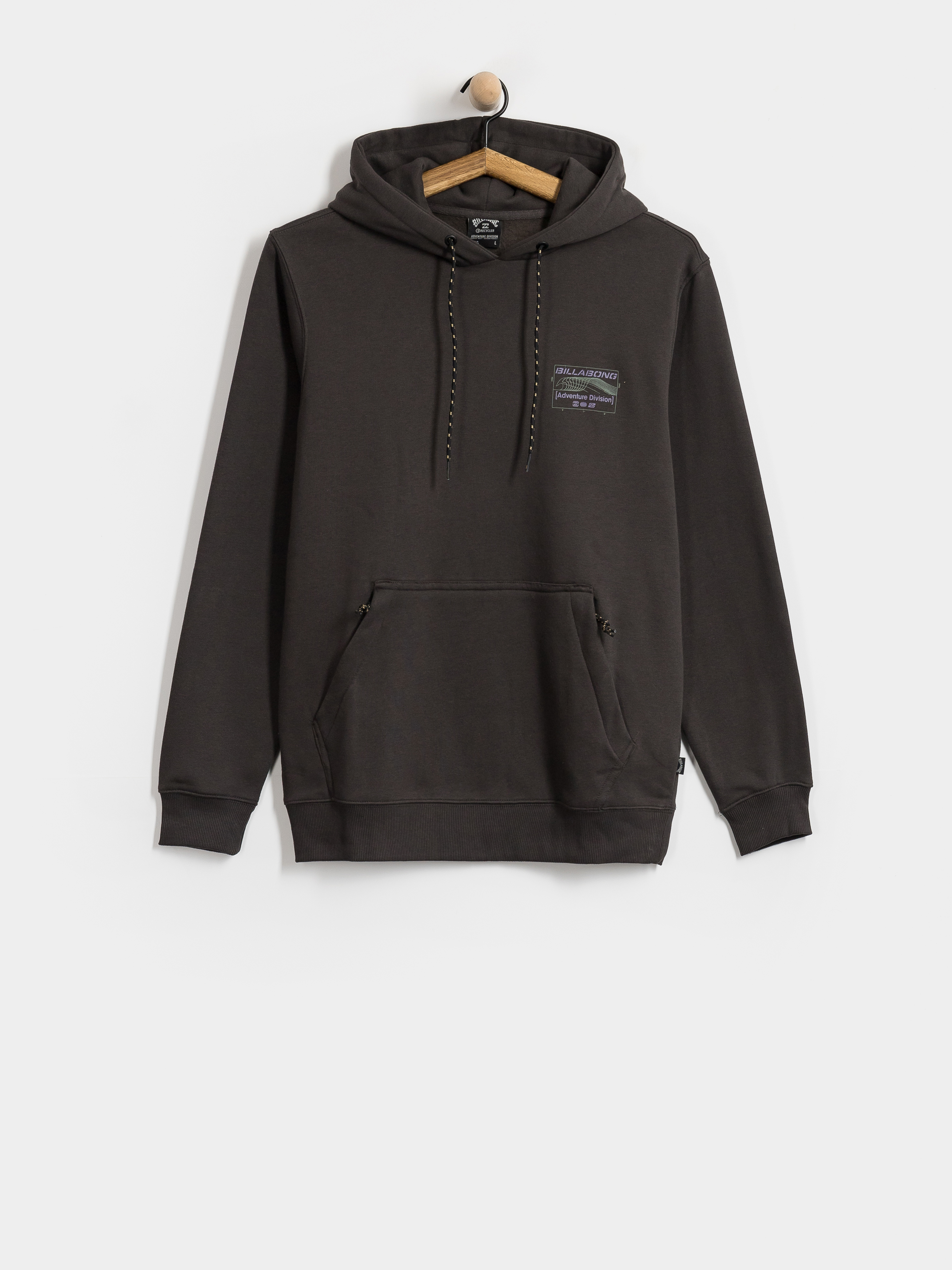Hanorac cu glugă Billabong Compass HD (washed black)