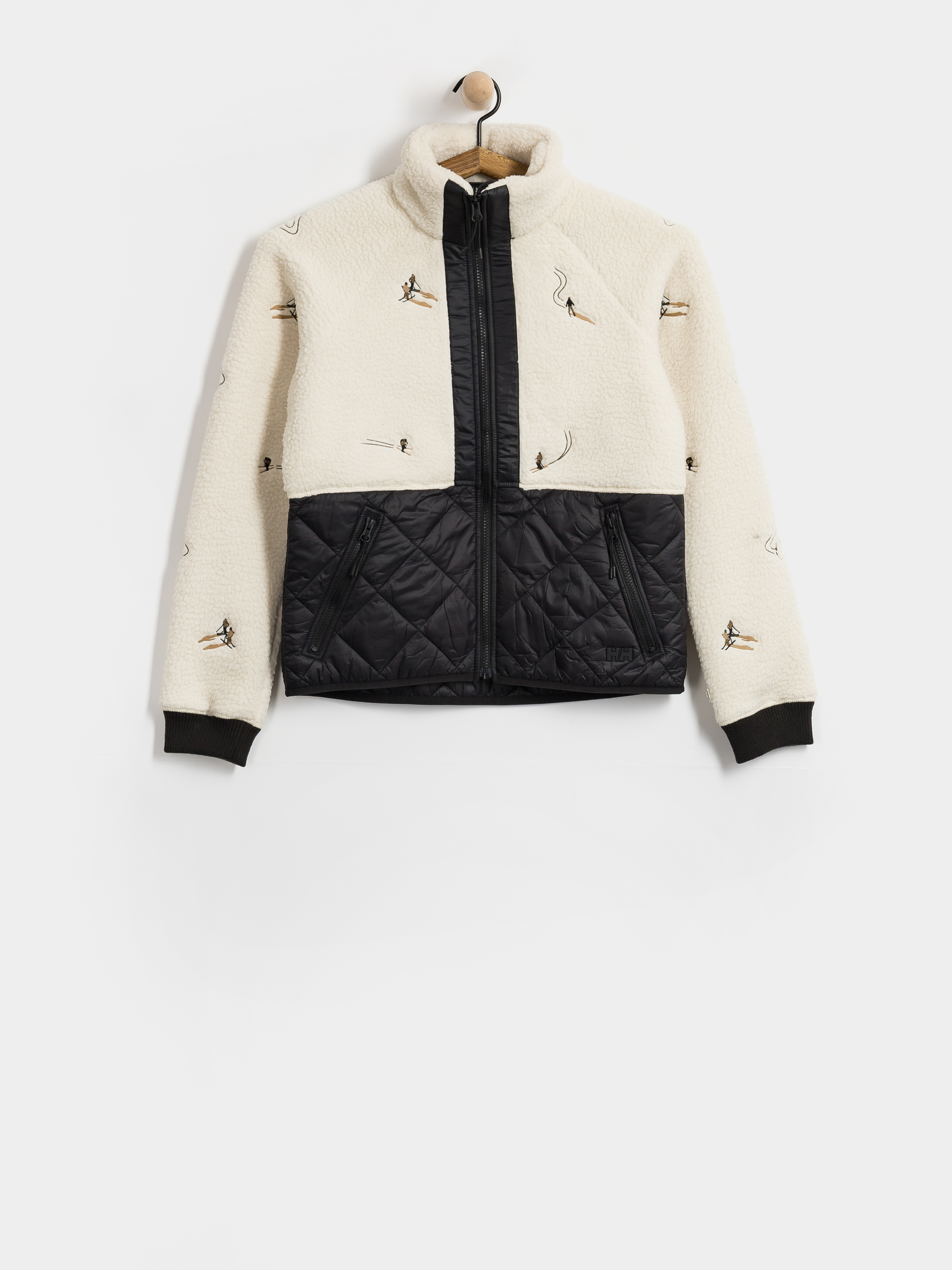 Geacu0103 Helly Hansen Bliss Hybrid Wmn (cream skiers embroidery)