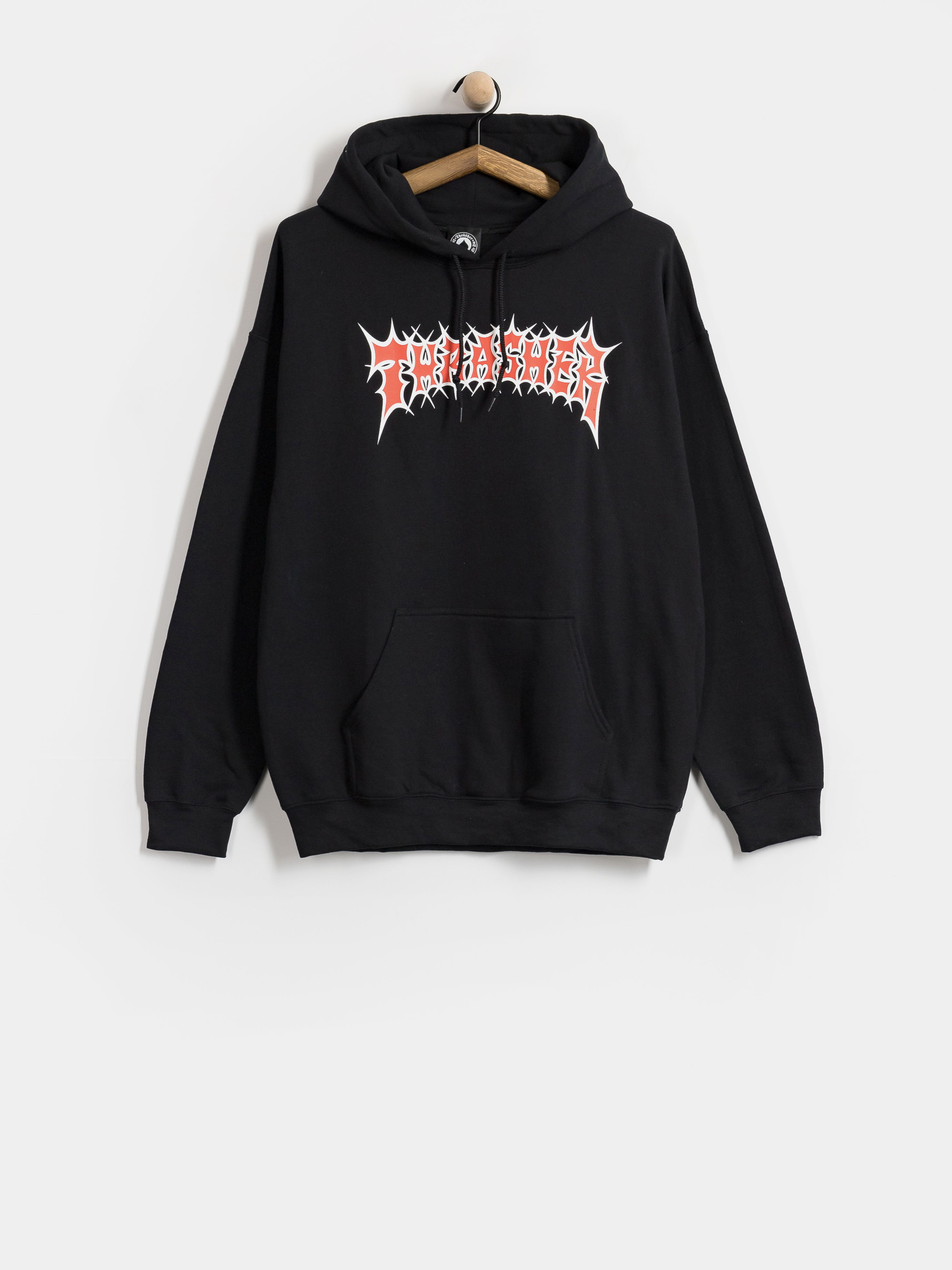 Hanorac cu glugă Thrasher Spikey HD (black)