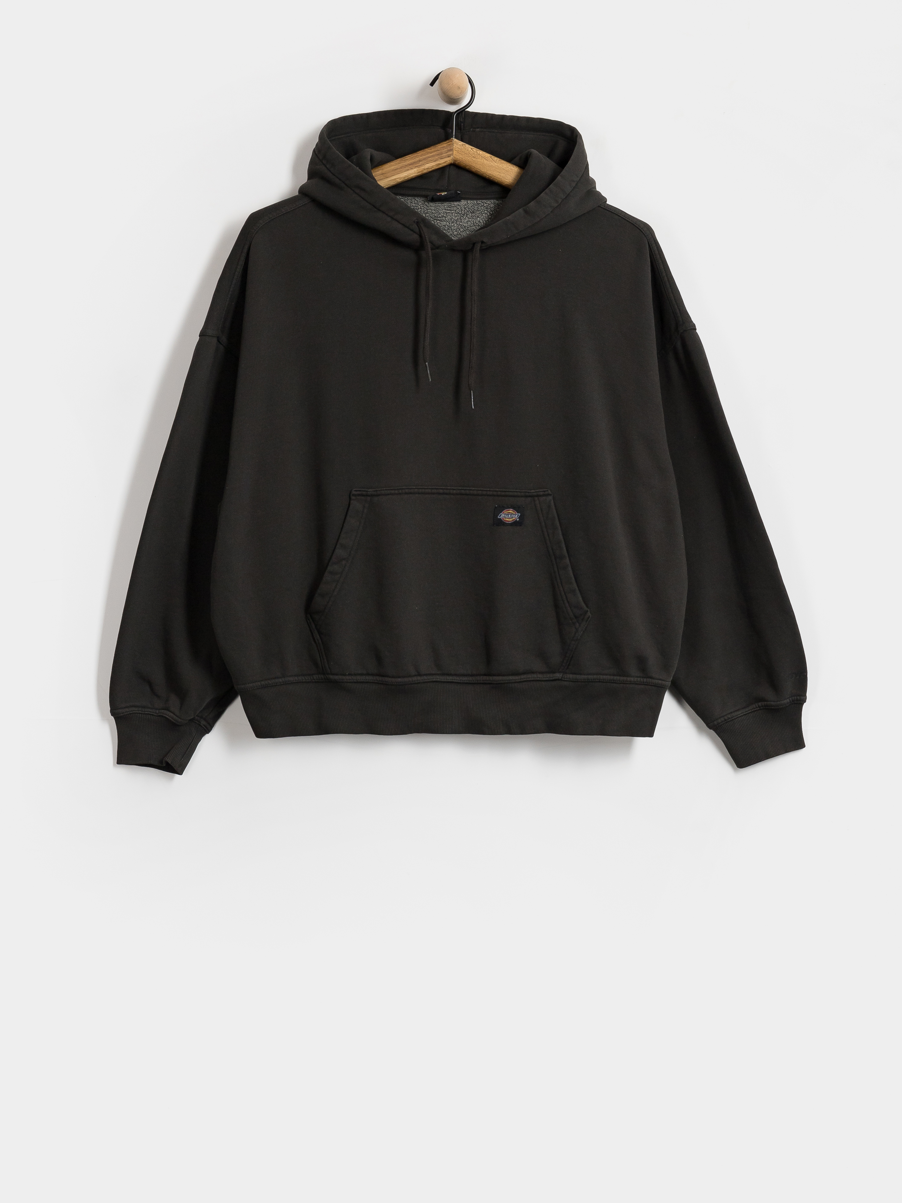 Hanorac cu glugă Dickies Sutcliffe Cropped HD (black)