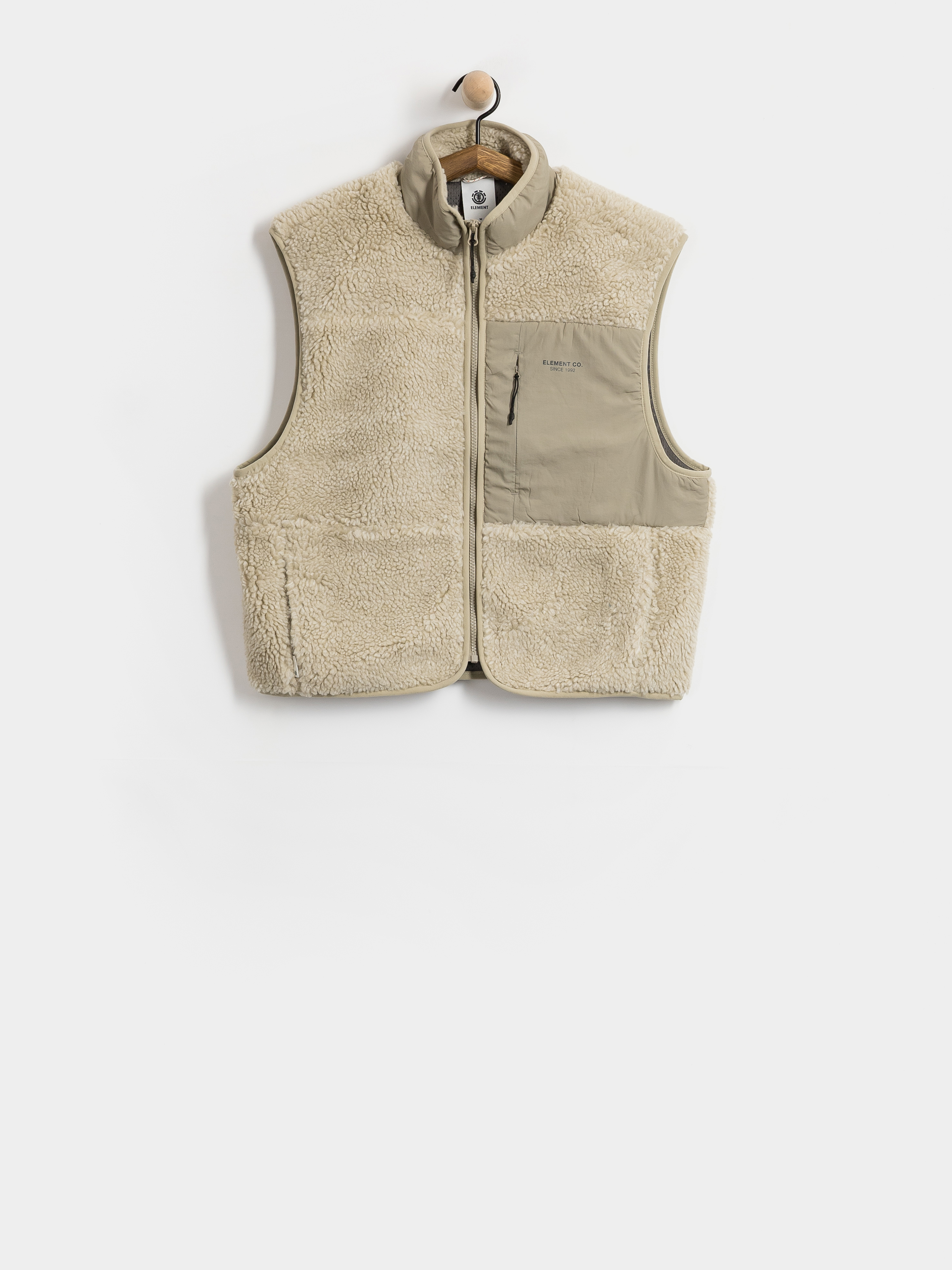 Vestă Element Lake Sherpa Wmn (oat milk)