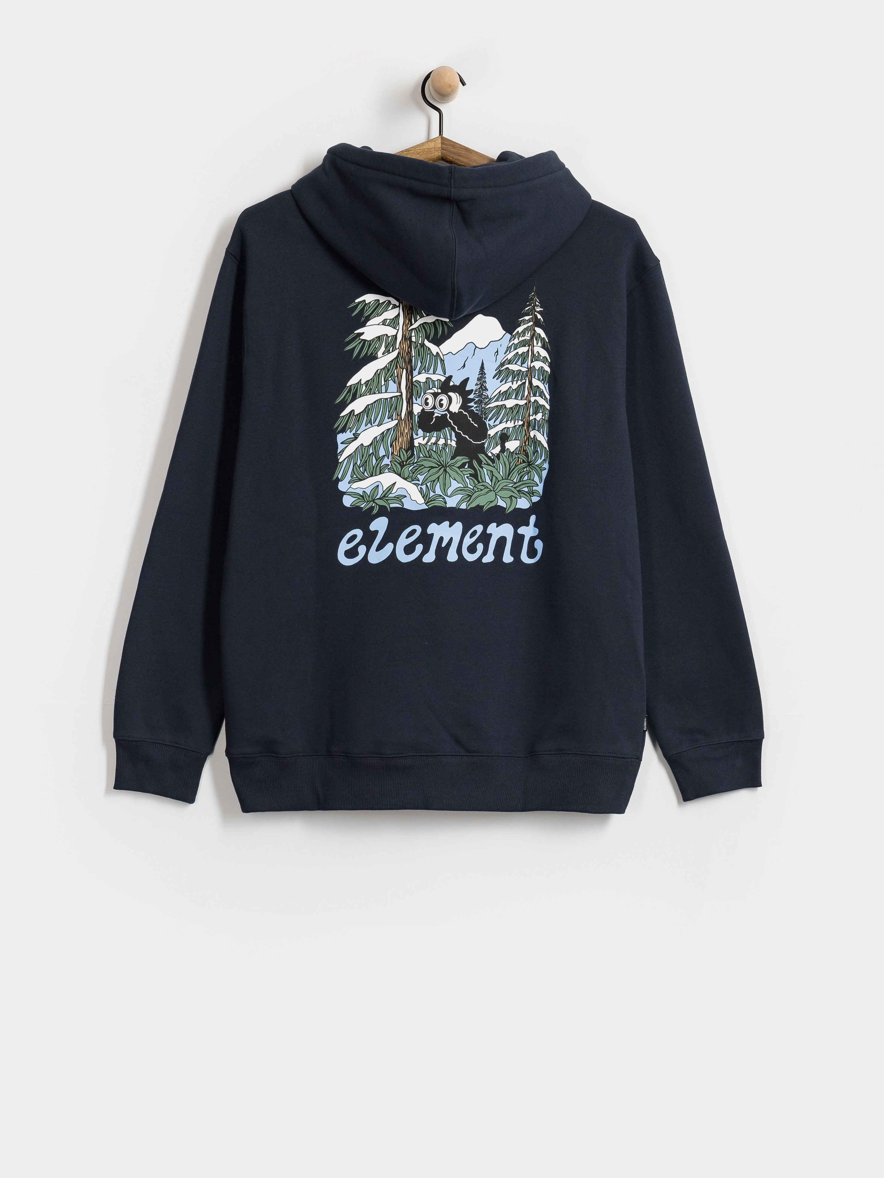Hanorac cu glugă Element Watching HD (eclipse navy)