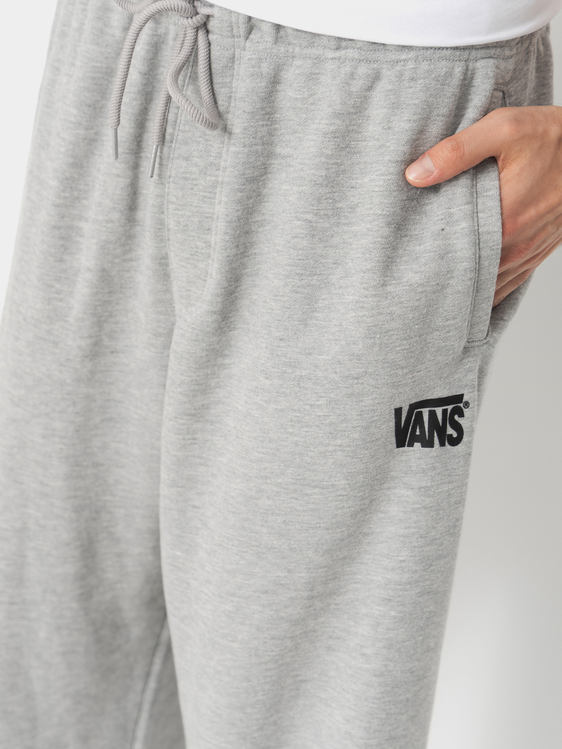 Pantaloni Vans Stretch Logo Straight Leg (cement heather)