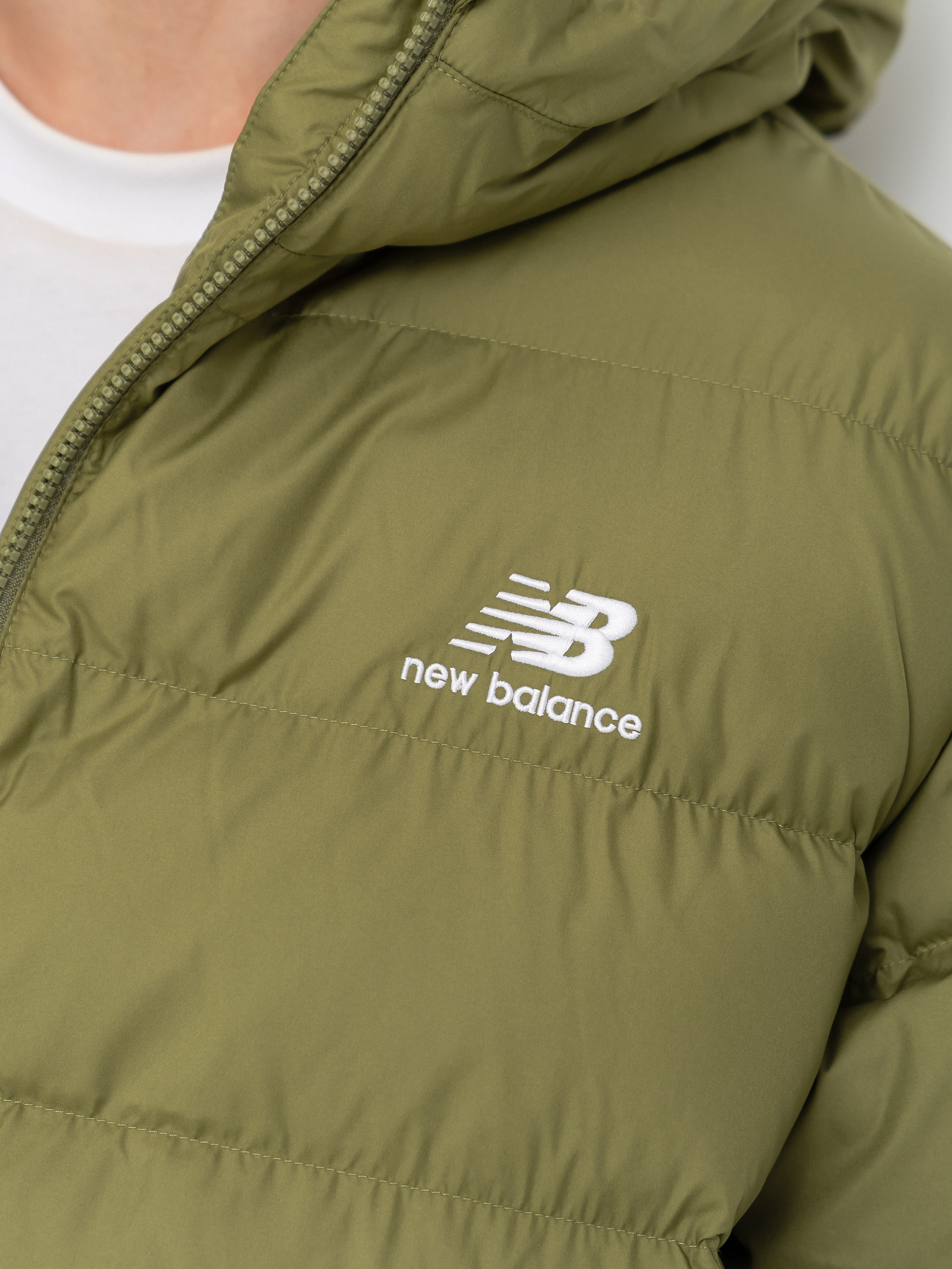Geacă New Balance Boston (sport green)