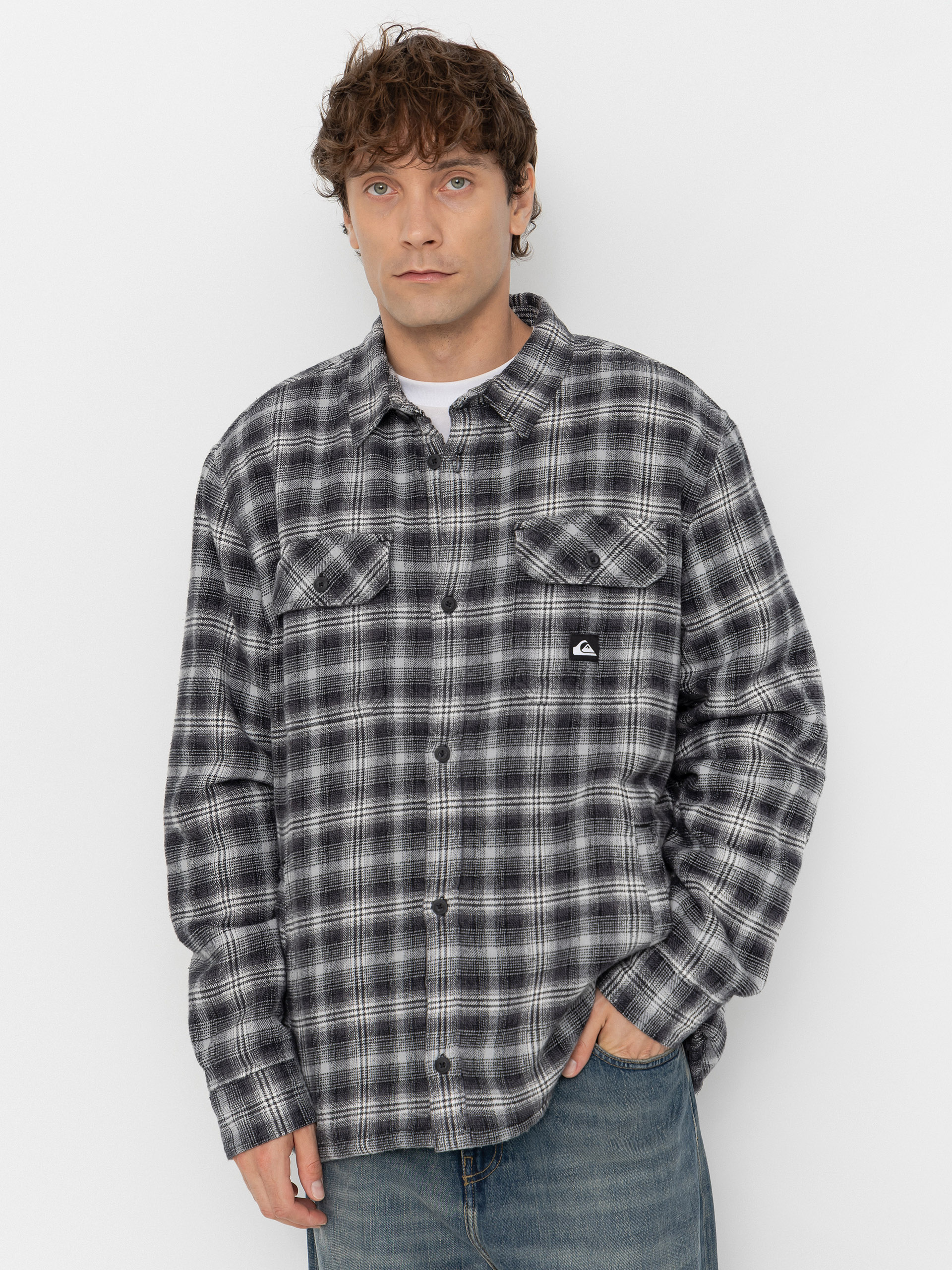 Cu0103mau0219u0103 Quiksilver Venture Sherpa (black venture)