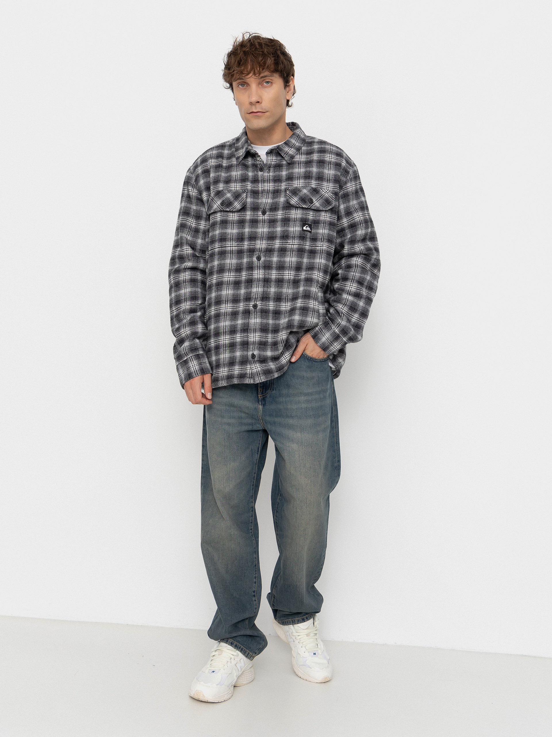 Cămașă Quiksilver Venture Sherpa (black venture)