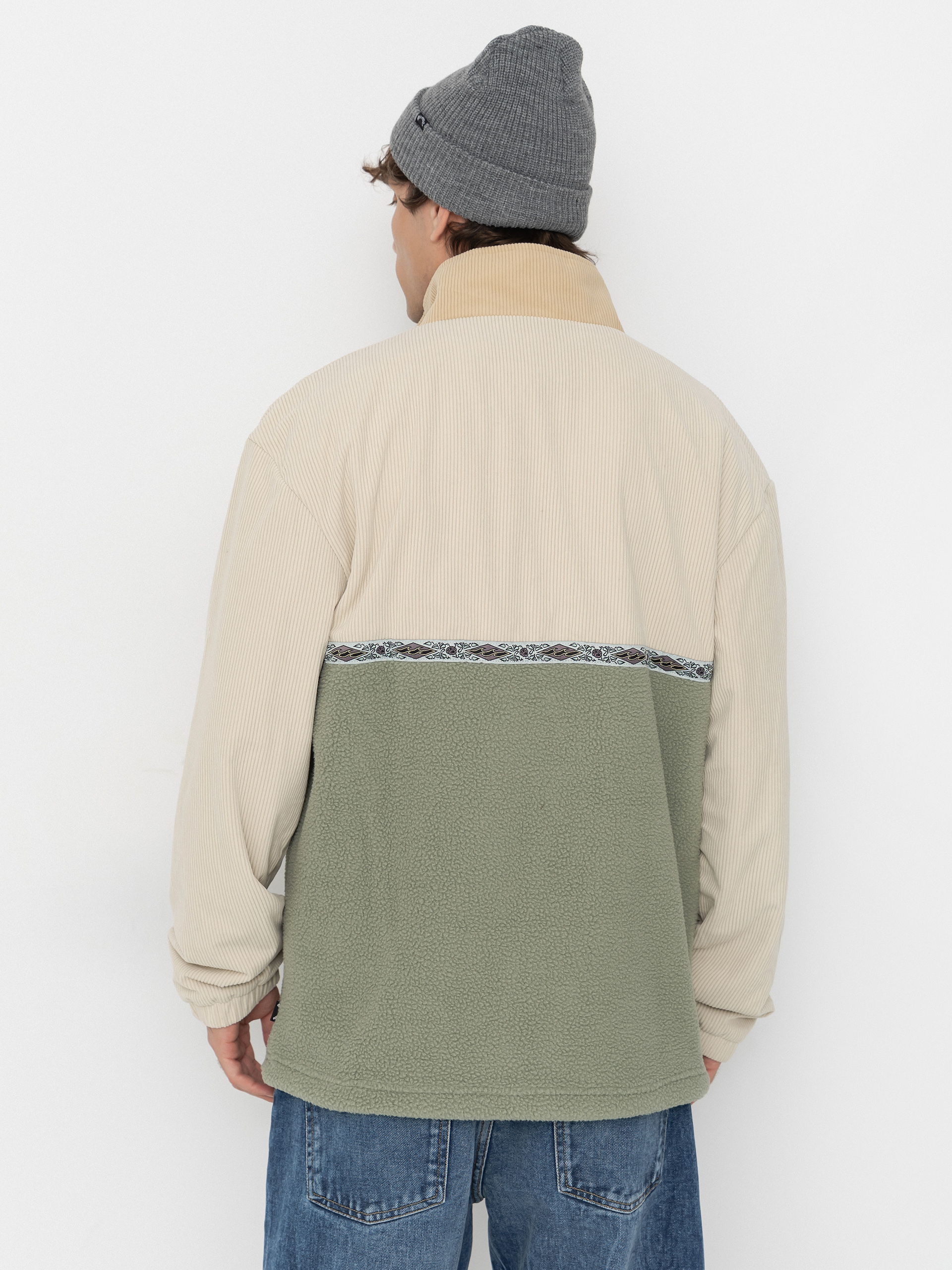 Pentru bărbați Hanorac din fleece Billabong Space Lobster (khaki)