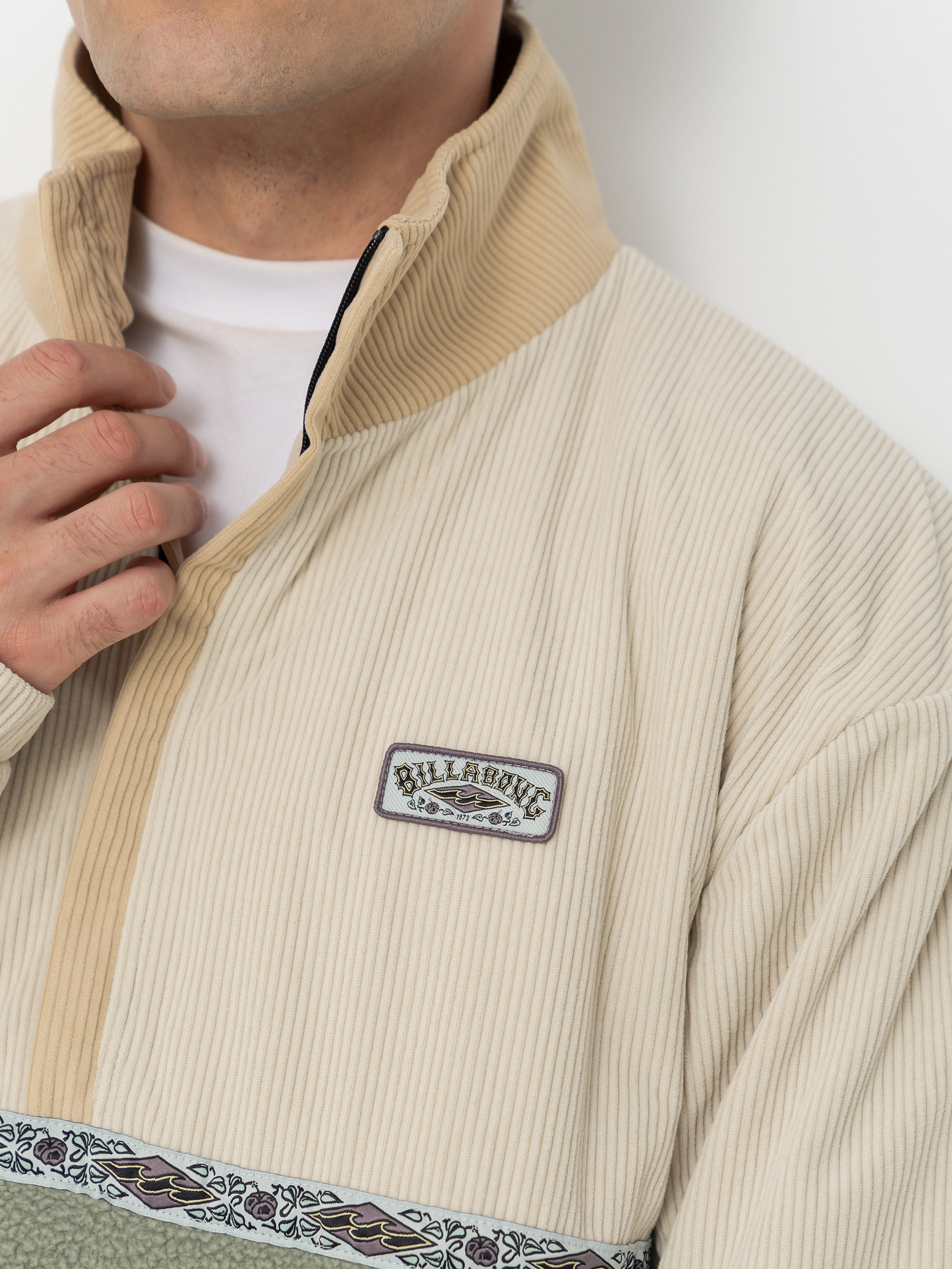 Pentru bărbați Hanorac din fleece Billabong Space Lobster (khaki)