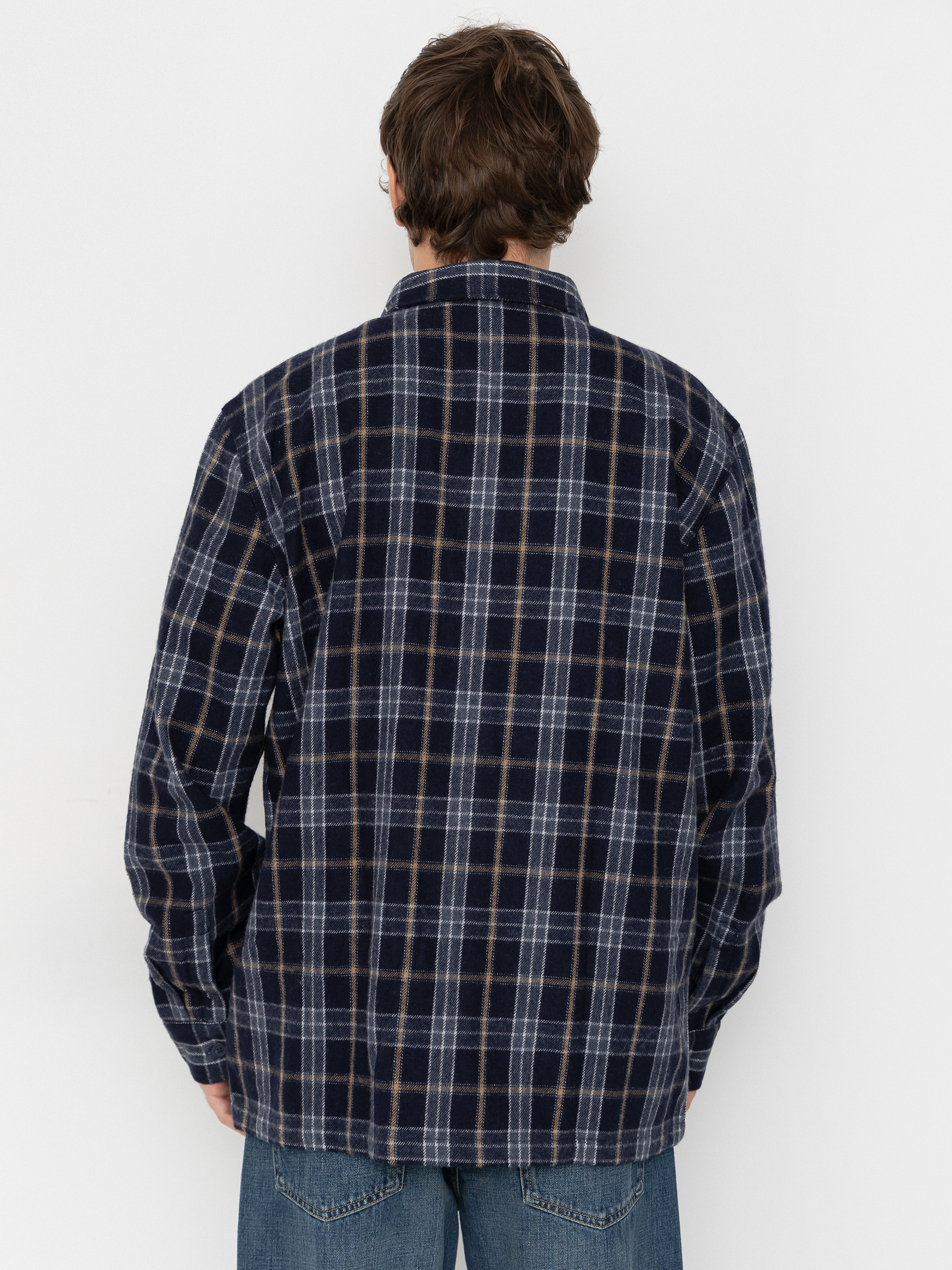 Cămașă Quiksilver Diamond Wool (dark navy diamond check)