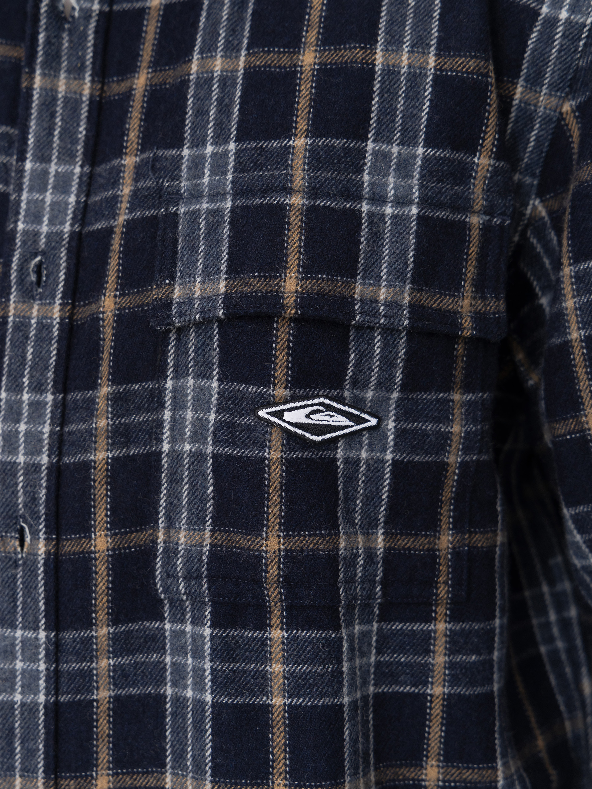 Cămașă Quiksilver Diamond Wool (dark navy diamond check)