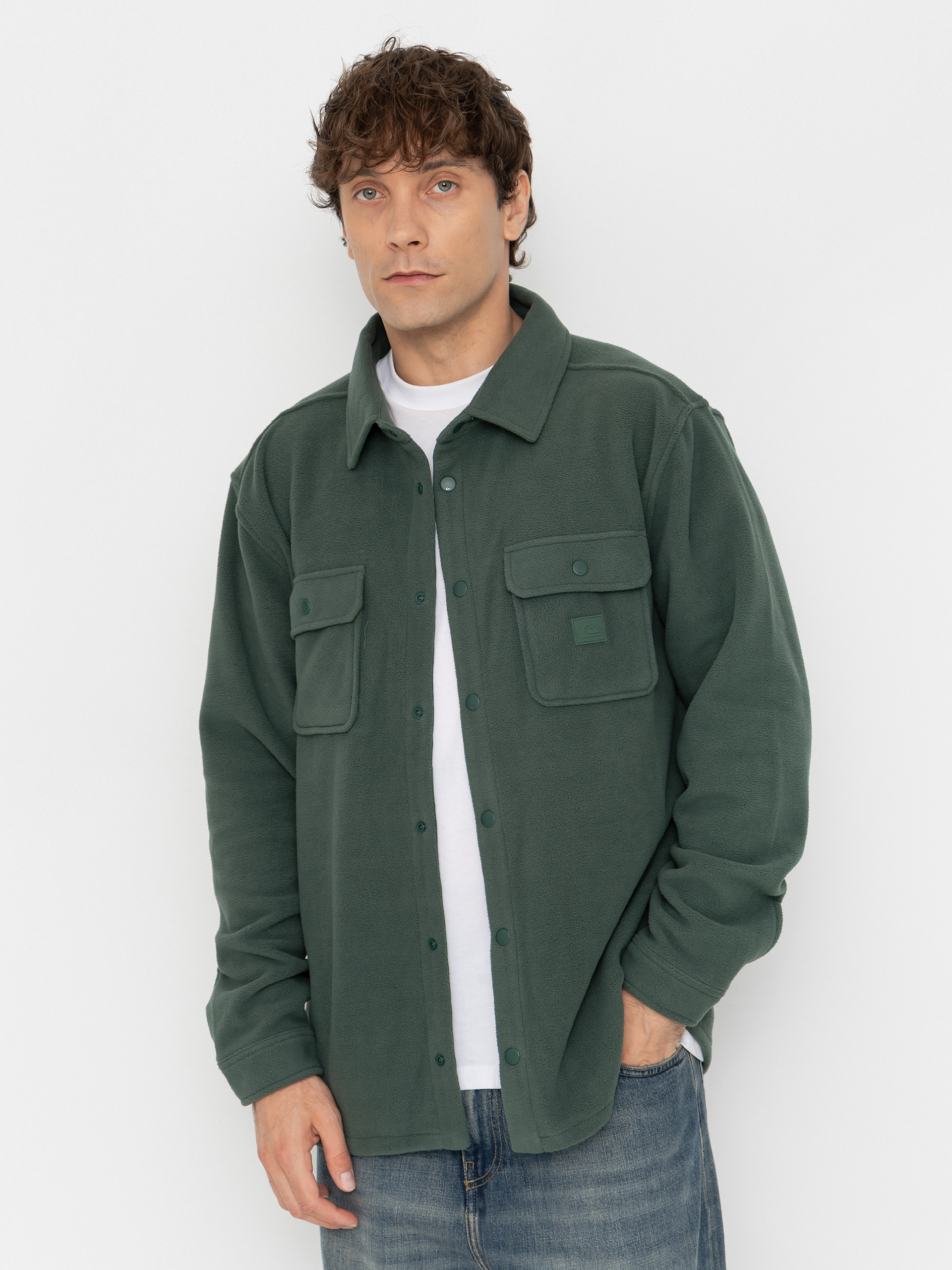 Hanorac din fleece Quiksilver Venture Polar Fleece Shirt