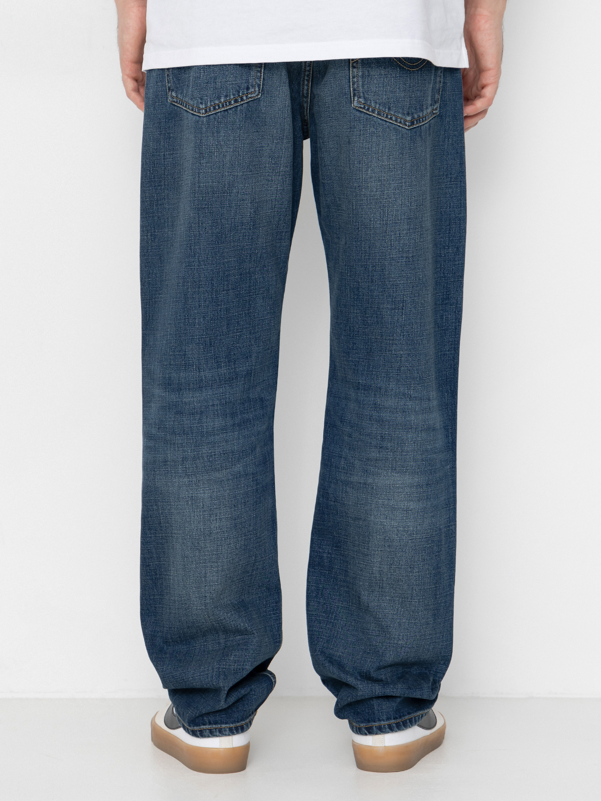 Pantaloni Carhartt WIP Marlow (blue/dark used wash)