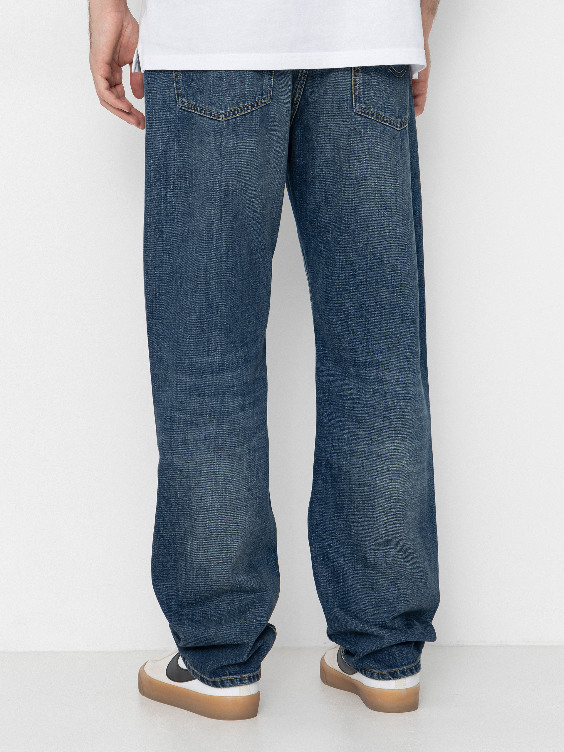 Pantaloni Carhartt WIP Marlow (blue/dark used wash)