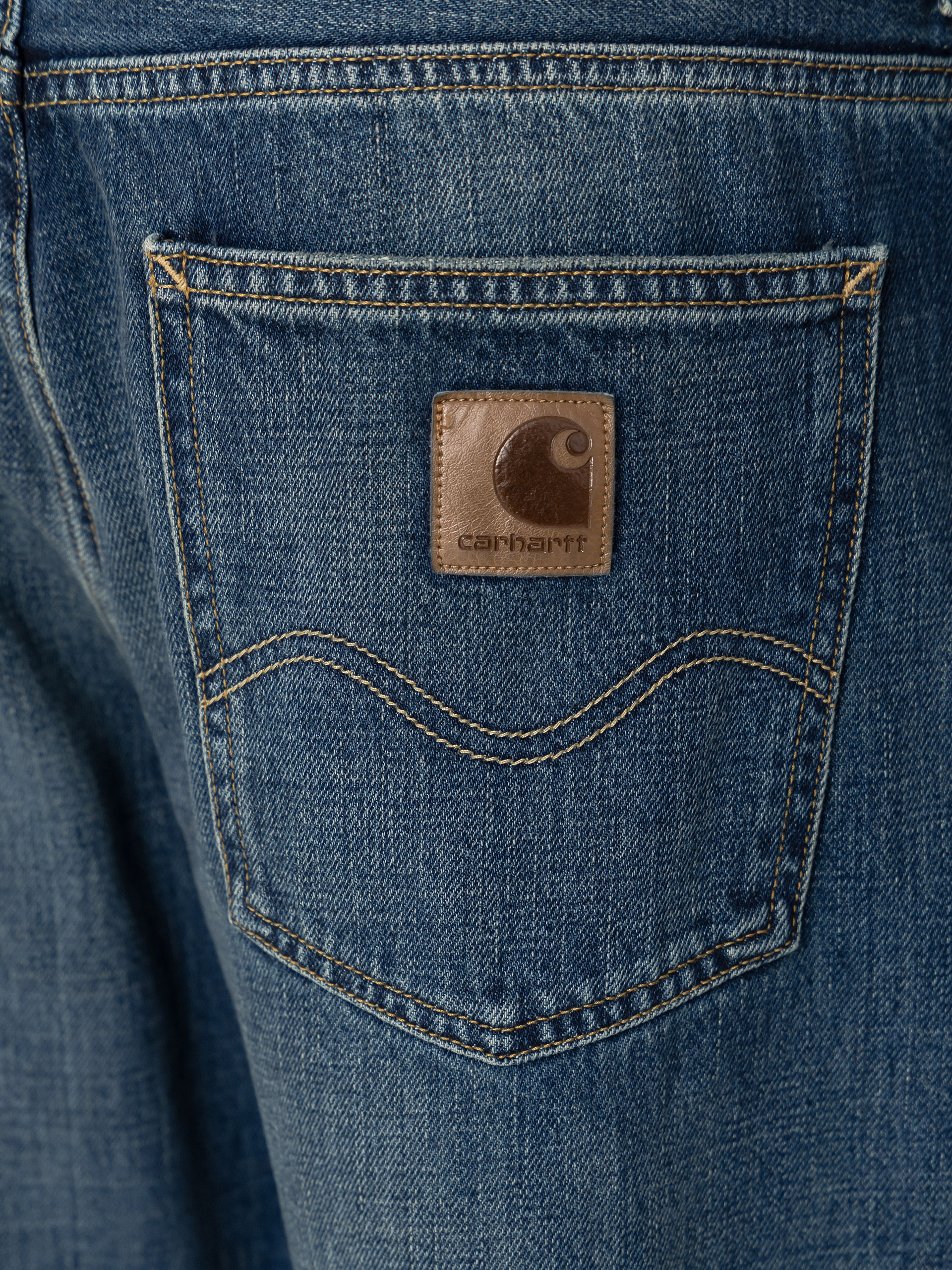 Pantaloni Carhartt WIP Marlow (blue/dark used wash)
