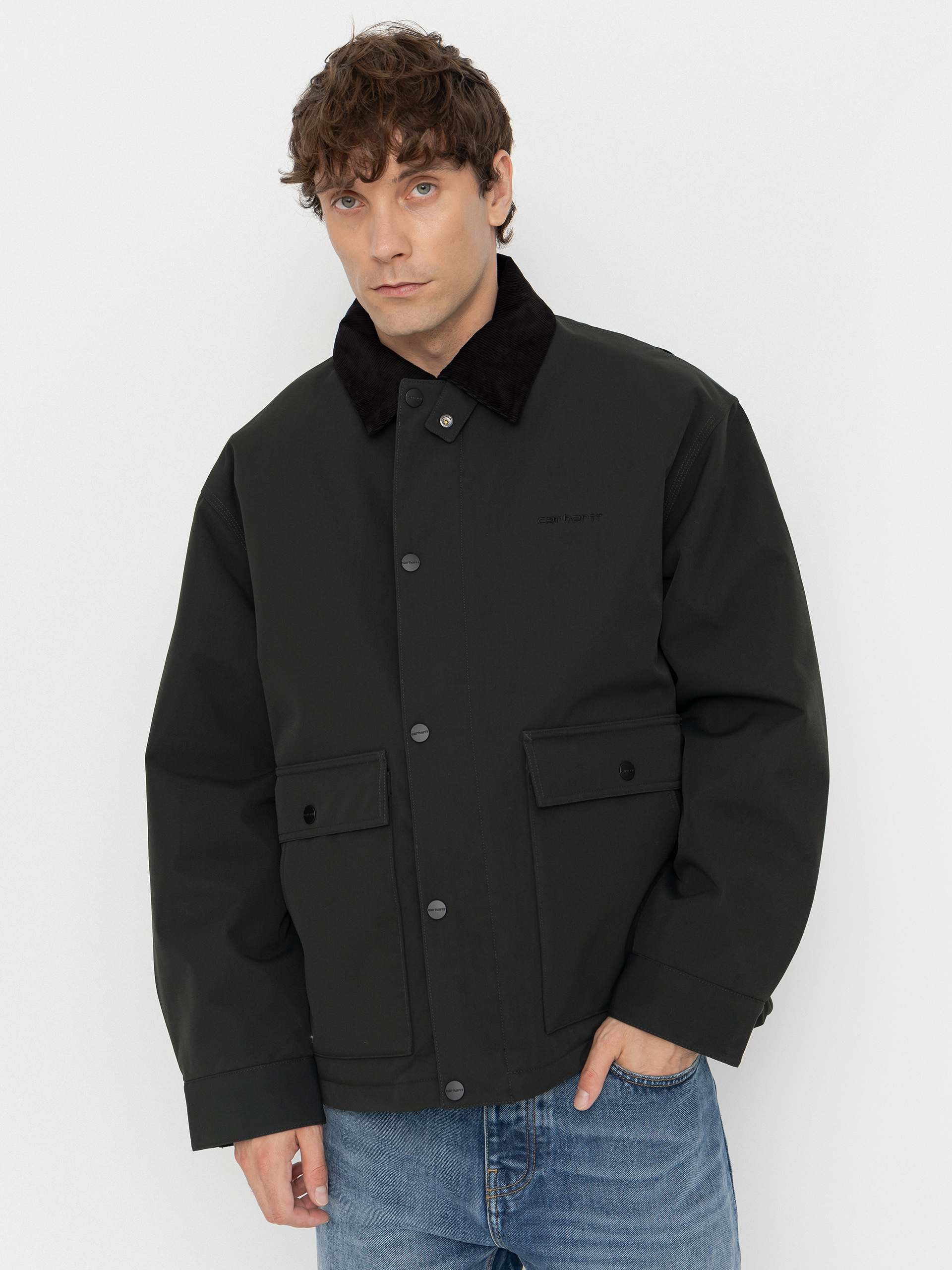 Geacu0103 Carhartt WIP Quentin (raven/black)