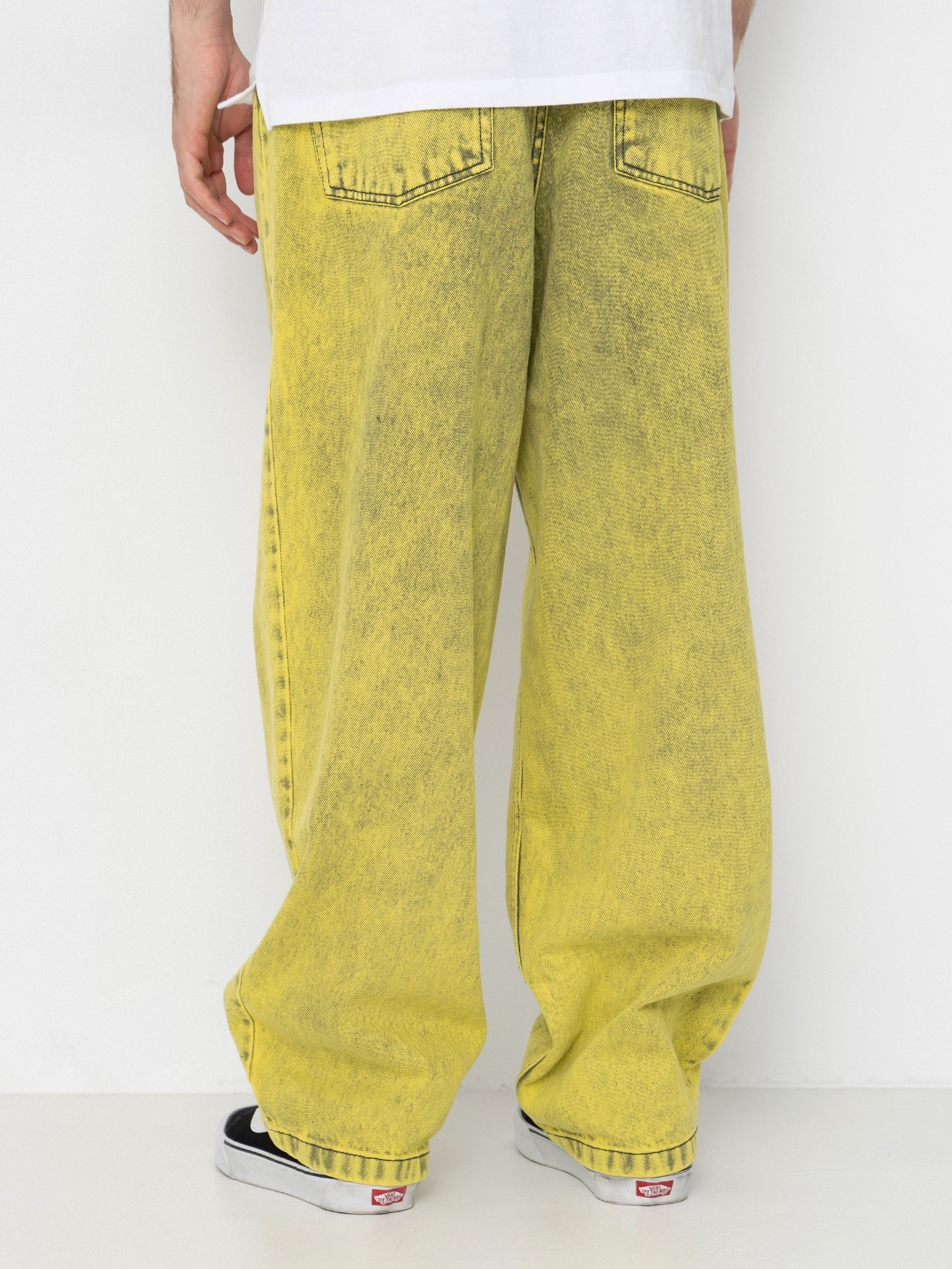 Pantaloni Polar Skate Big Boy Demon Child (lemon black)