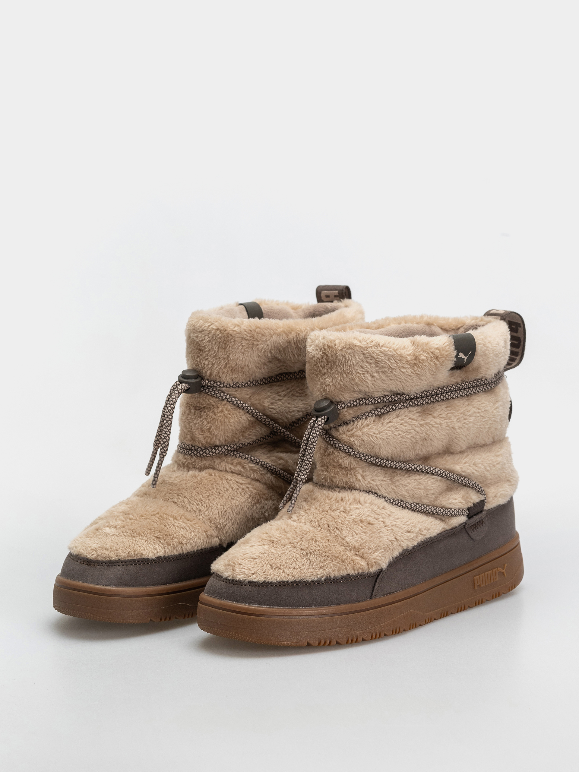 Pantofi Puma Snowbae Suede Wmn (birch/matte bronze)