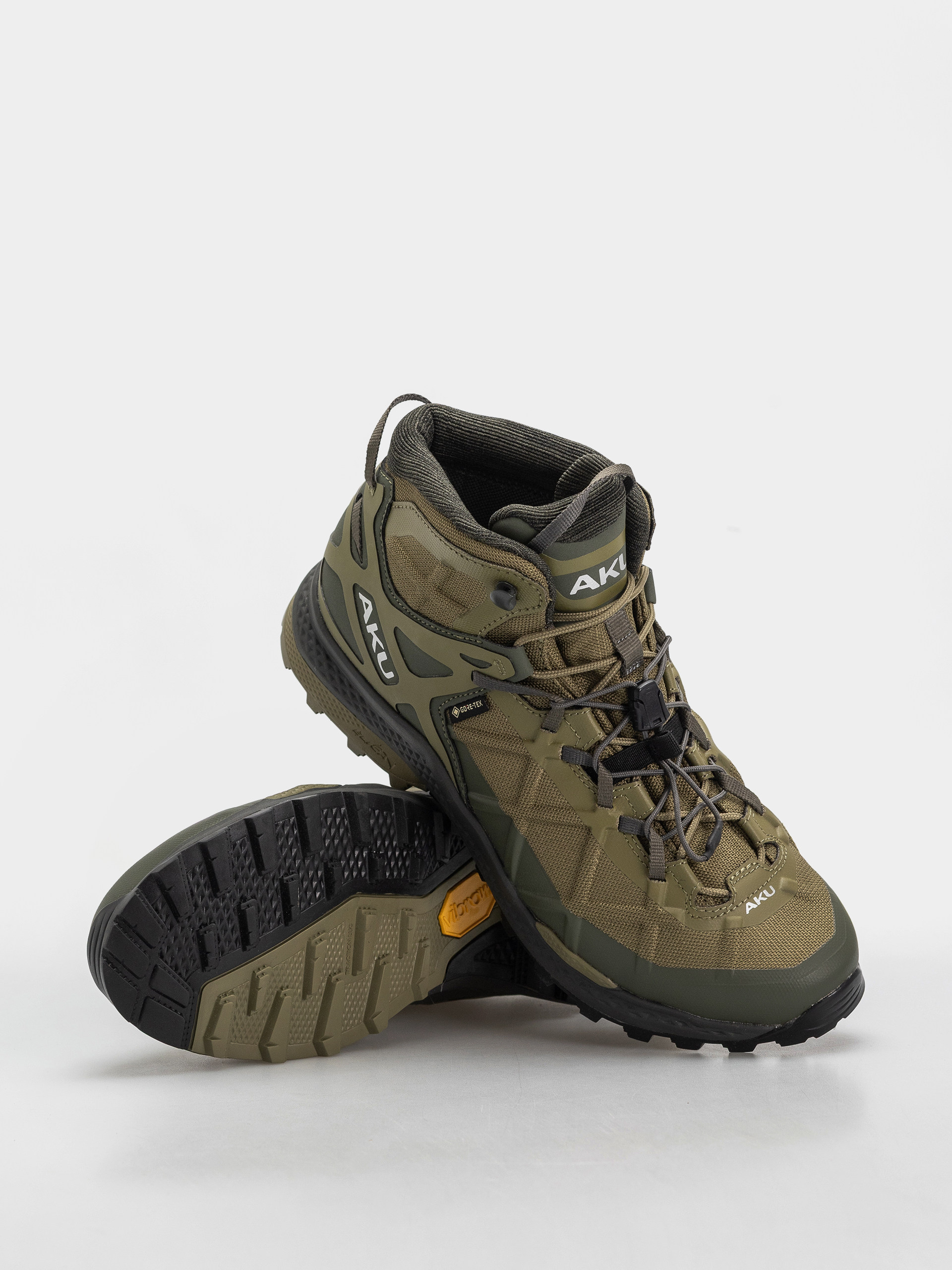 Pantofi AKU Rocket Mid GTX (olive/anthracite)