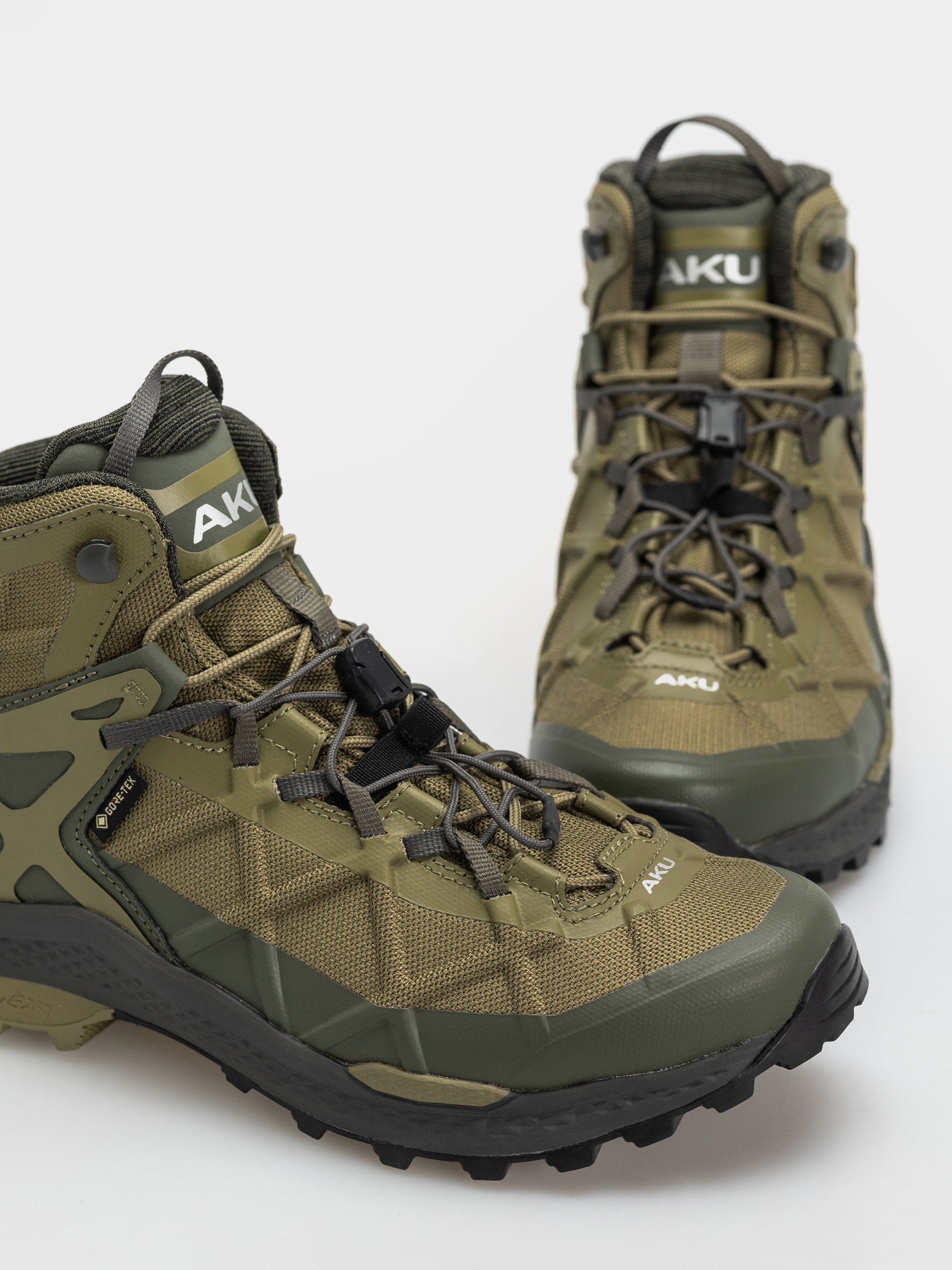Pantofi AKU Rocket Mid GTX (olive/anthracite)