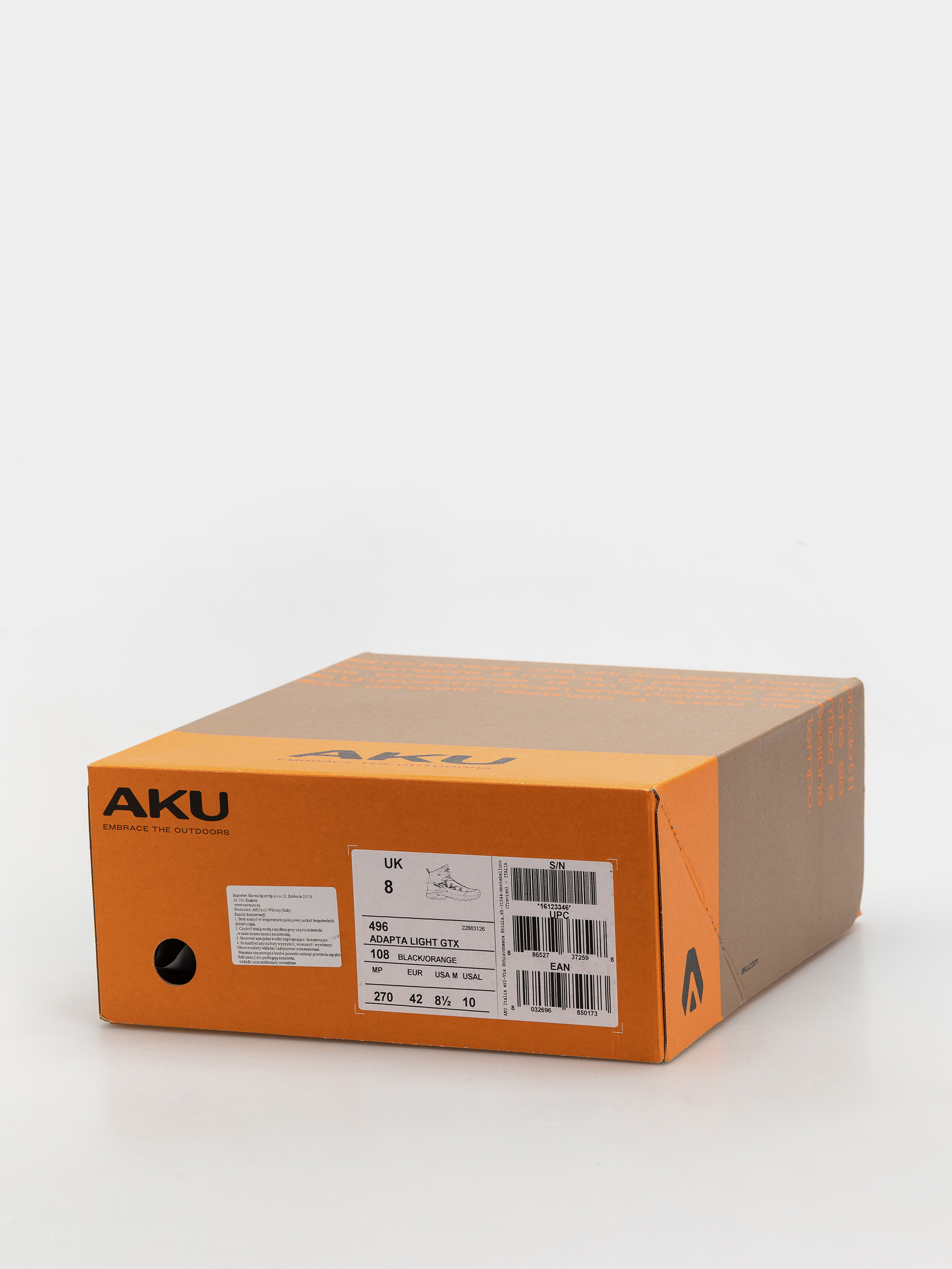 Pantofi AKU Adapta Light GTX (black/orange)