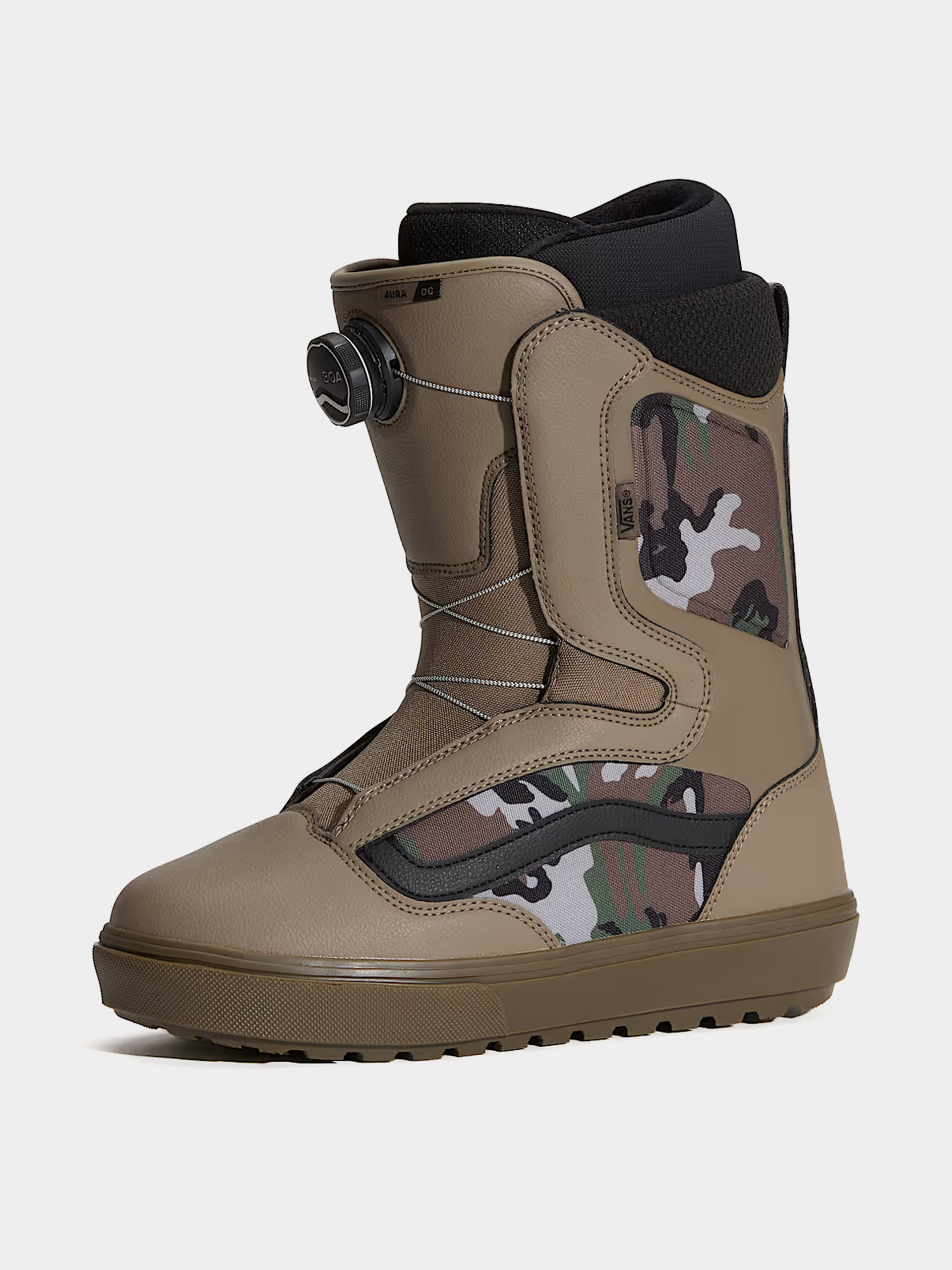 Pentru bărbați Încălțăminte pentru snowboard Vans Aura Og (camo/black)