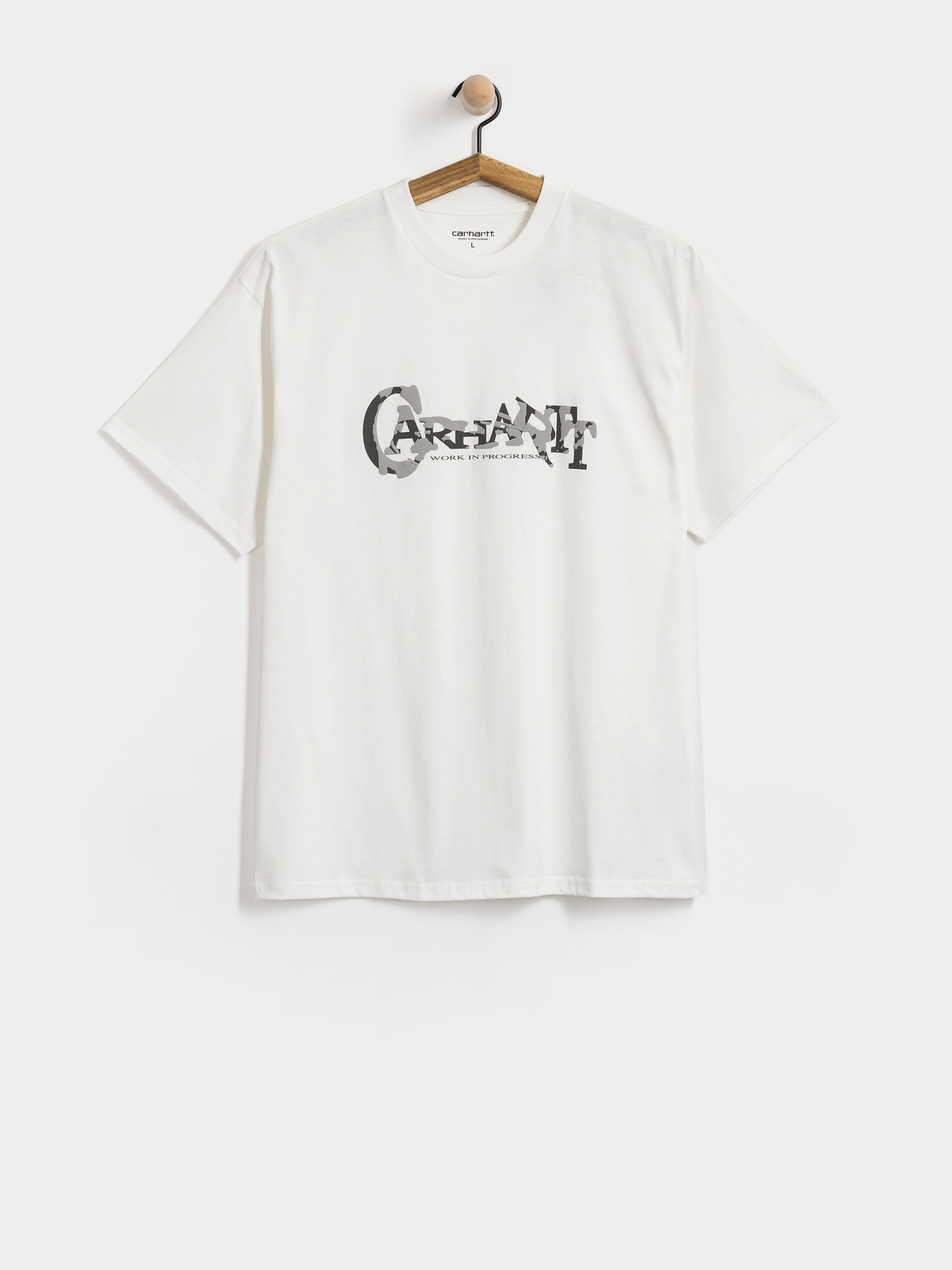 Tricou Carhartt WIP Chinsel Script (white)