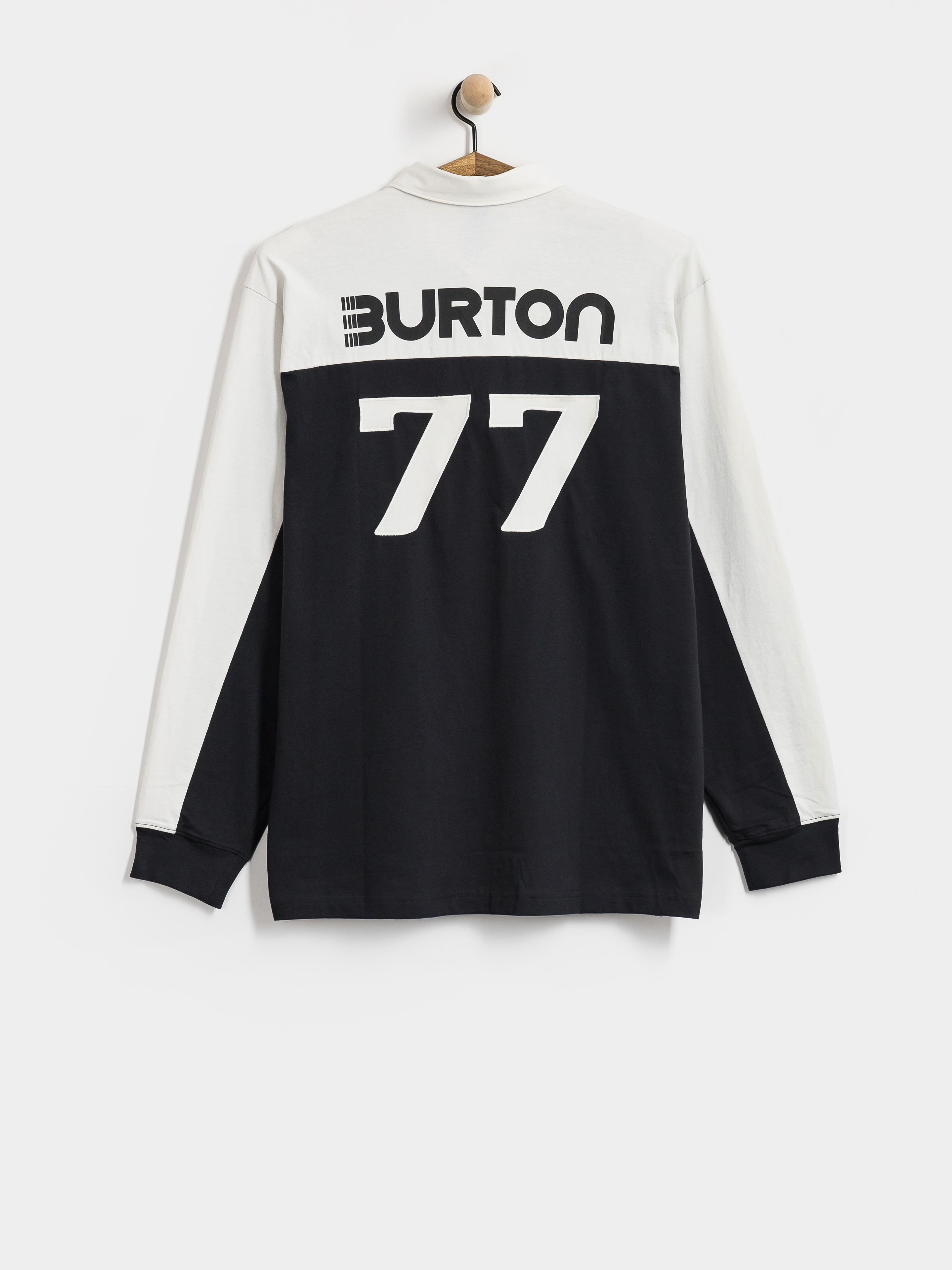 Longsleeve Burton X Zeb Rugby (true black/stout white)