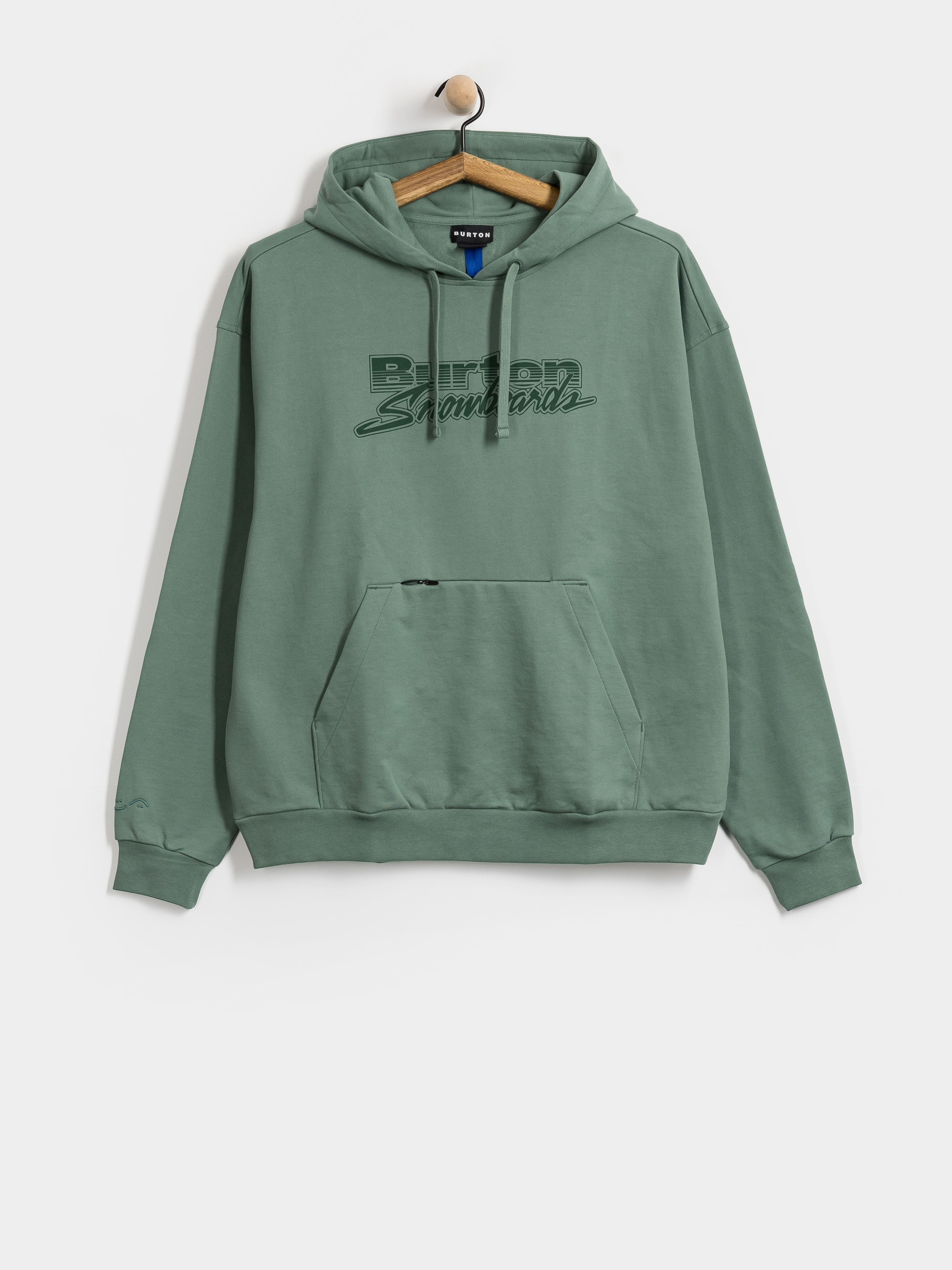 Hanorac cu glugu0103 Burton X Zeb Standard HD (chillin green)