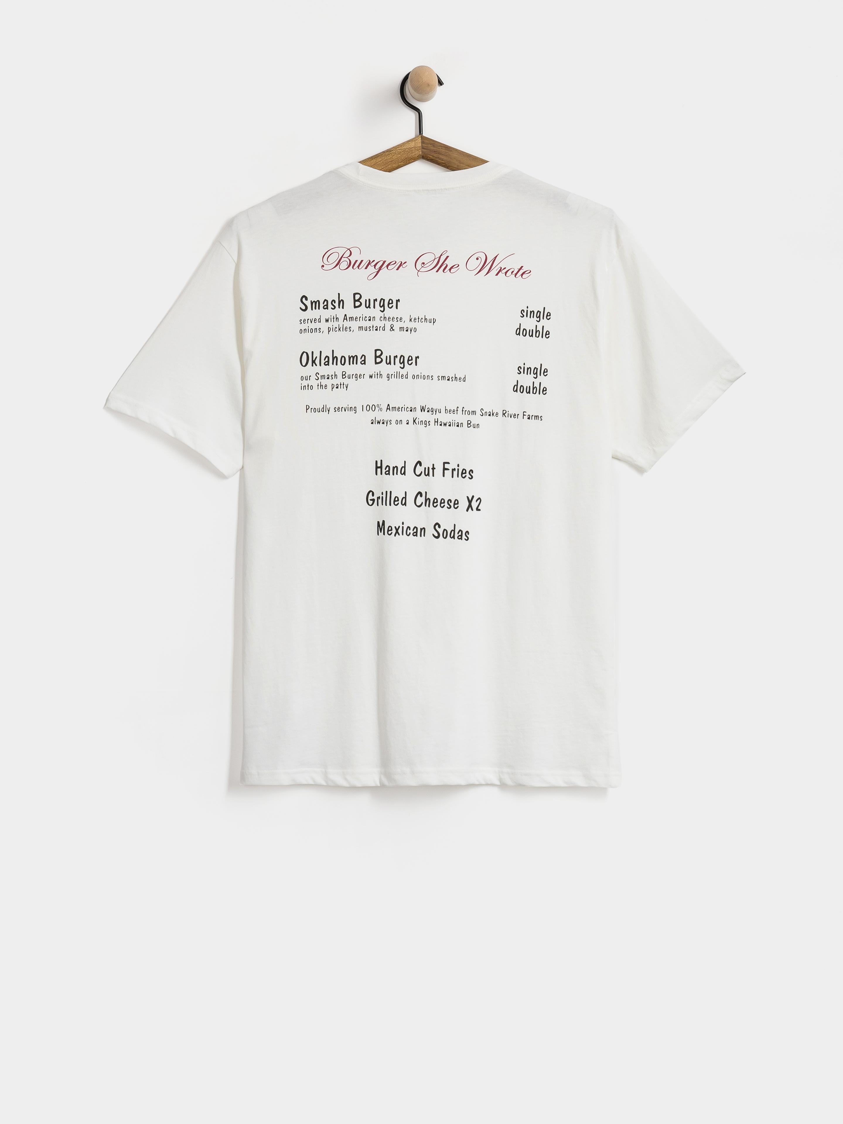 Tricou Brixton Burger She Wrote Pocket