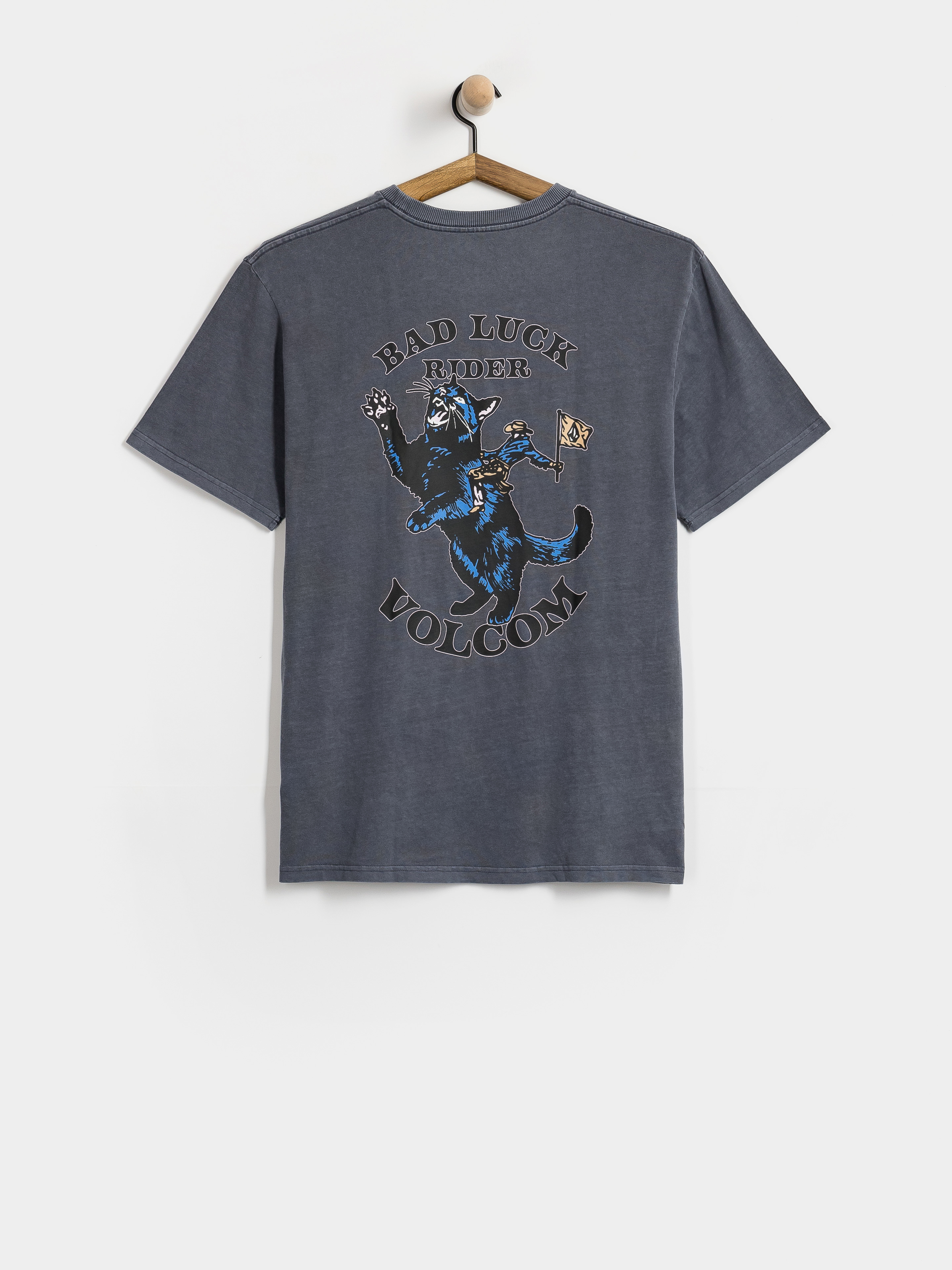 Tricou Volcom Bad Luck (storm blue)